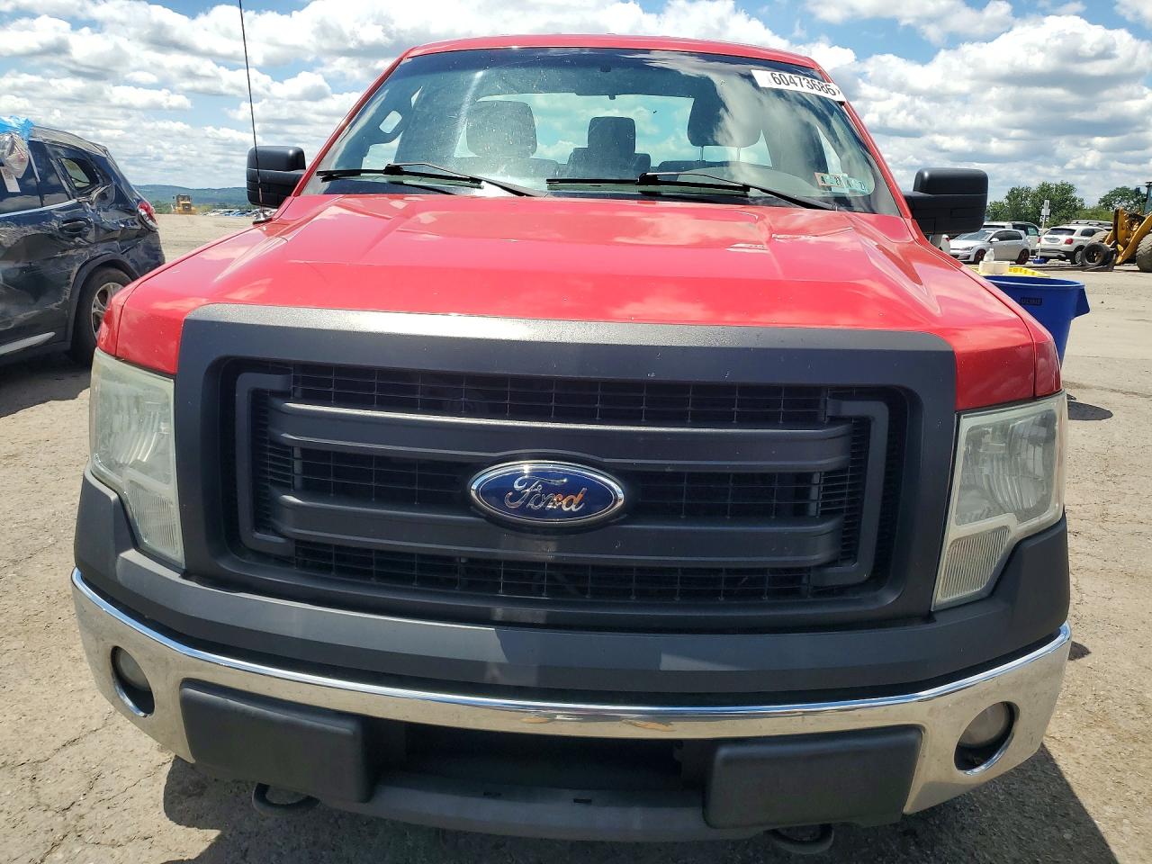2014 Ford F150 Красный vin: 1FTNF1EF4EKD78406