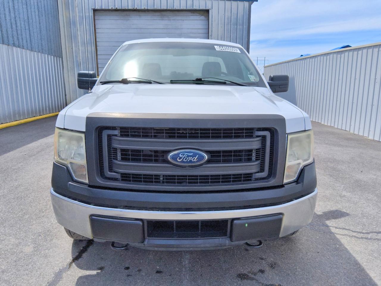 2014 Ford F150 White vin: 1FTNF1EF4EKG51084
