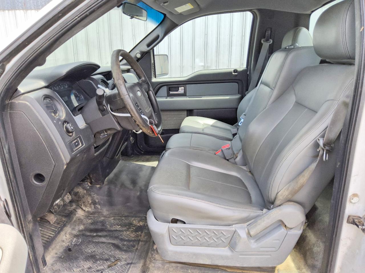 2014 Ford F150 White vin: 1FTNF1EF4EKG51084