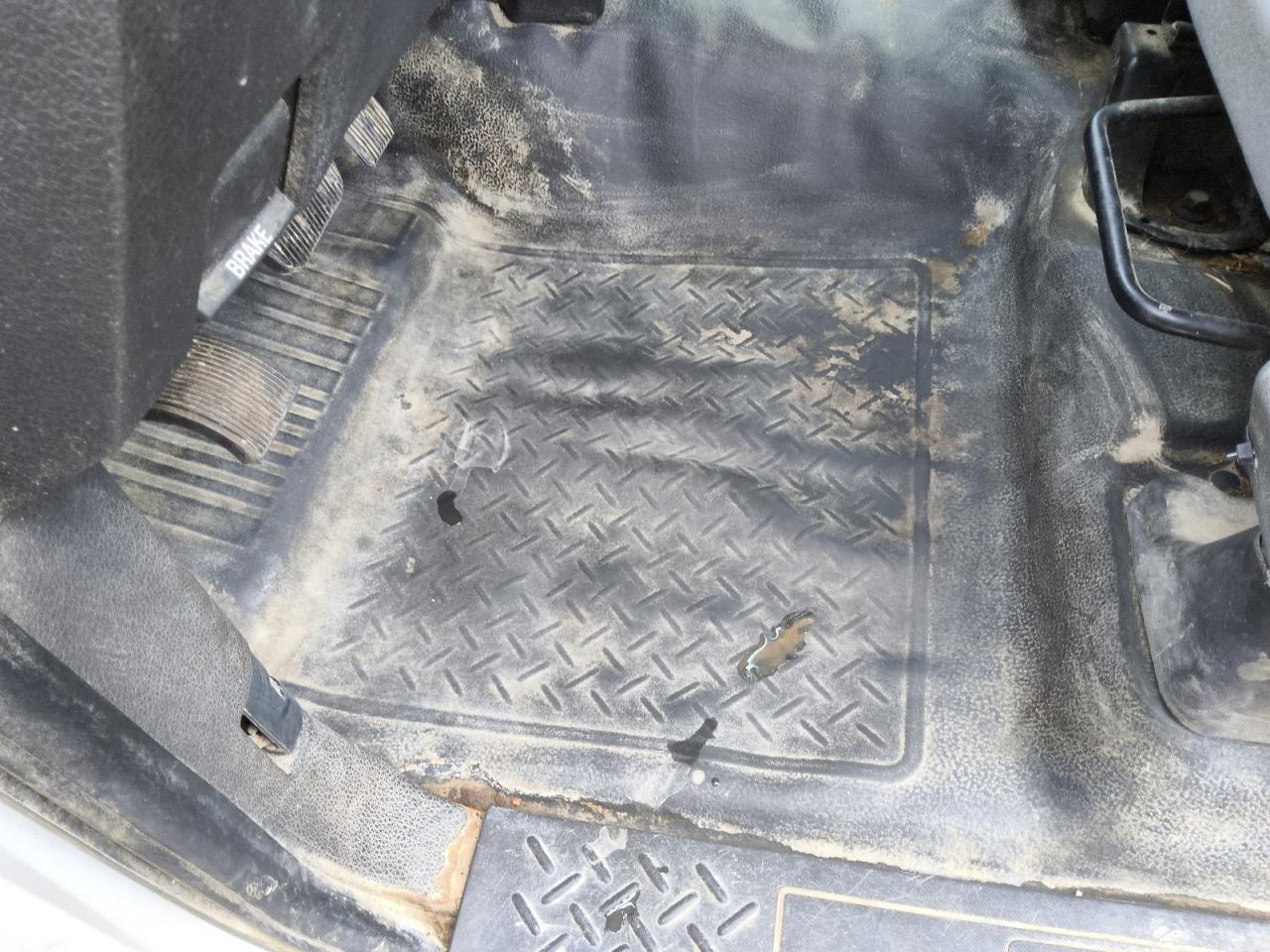 2014 Ford F150 White vin: 1FTNF1EF4EKG51084 Damage: Left Front Carpet, Torn, 5 To 6 Inches