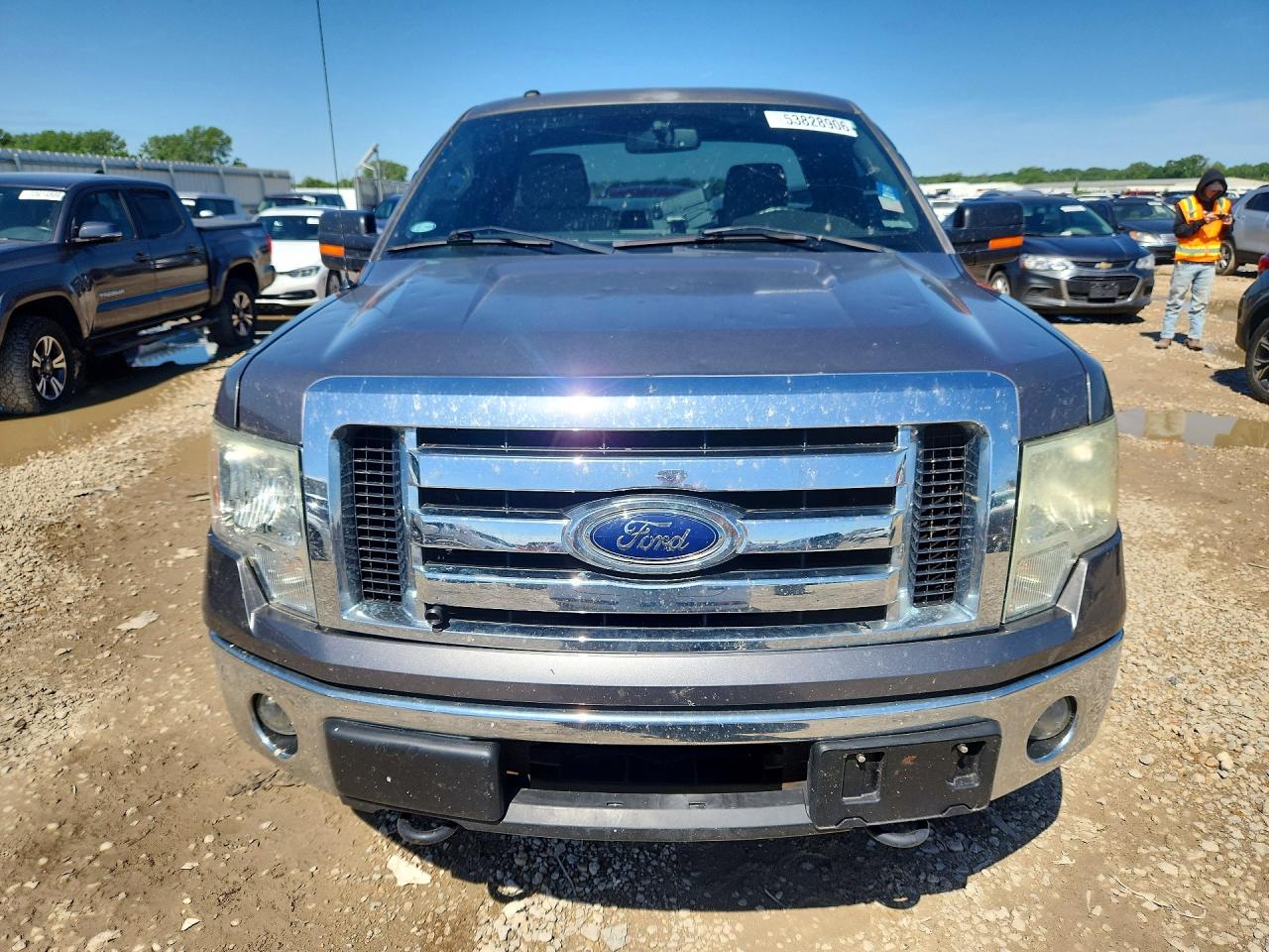 2011 Ford F150 Gray vin: 1FTNF1ET4BKE09459