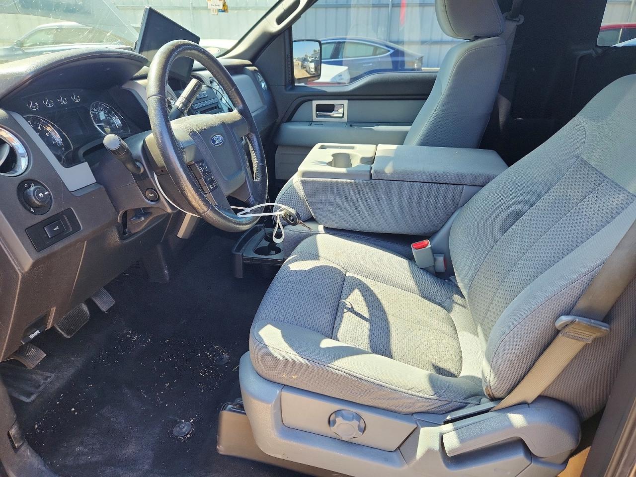 2011 Ford F150 Gray vin: 1FTNF1ET4BKE09459
