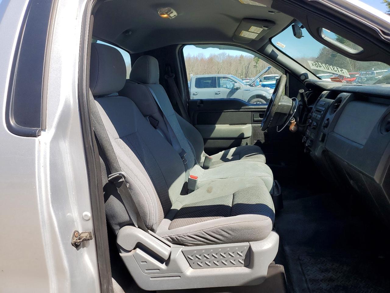 2012 Ford F150 Silver vin: 1FTNF1ET6CKE01817