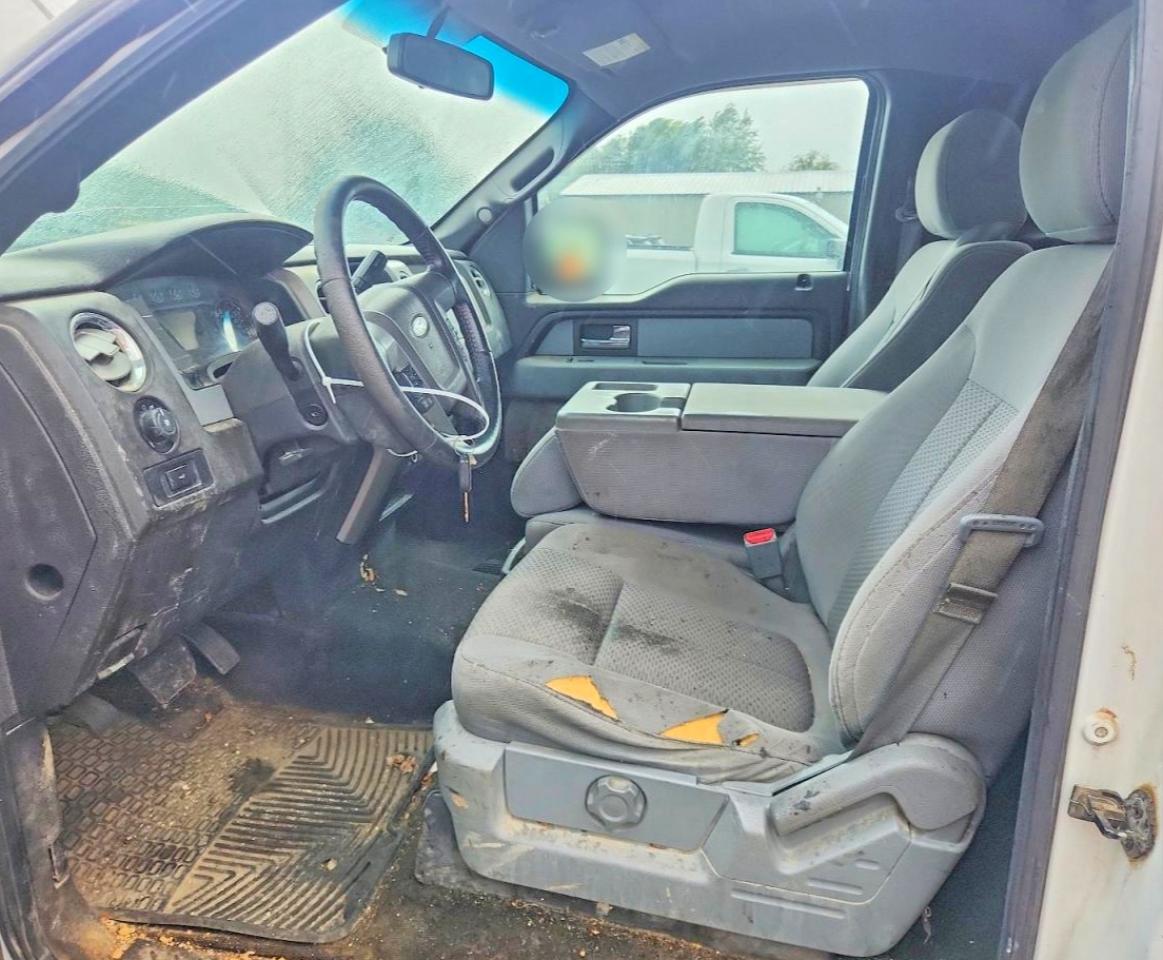 2012 Ford F150 White vin: 1FTNF1ET6CKE16754