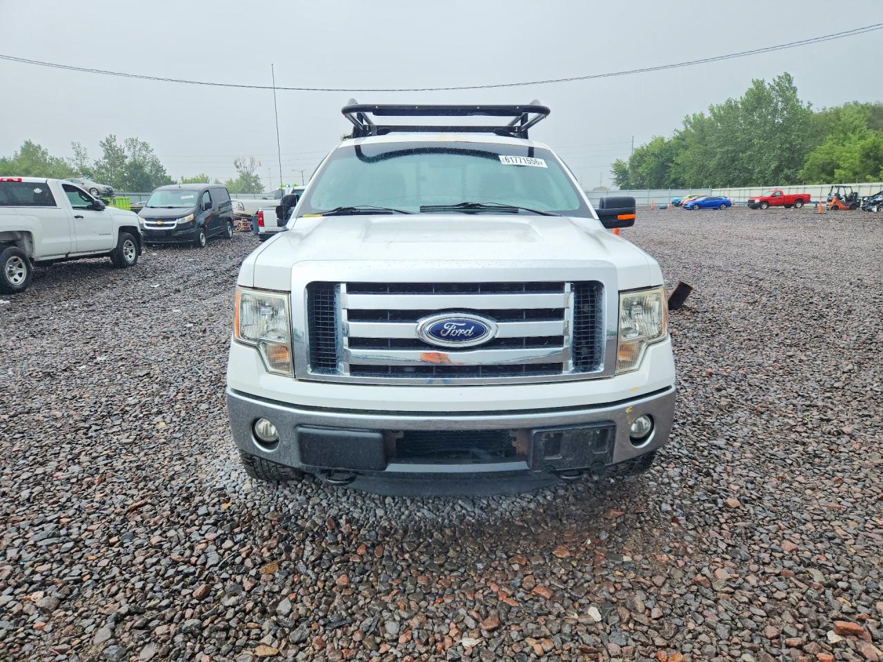 2012 Ford F150 White vin: 1FTNF1ET6CKE16754