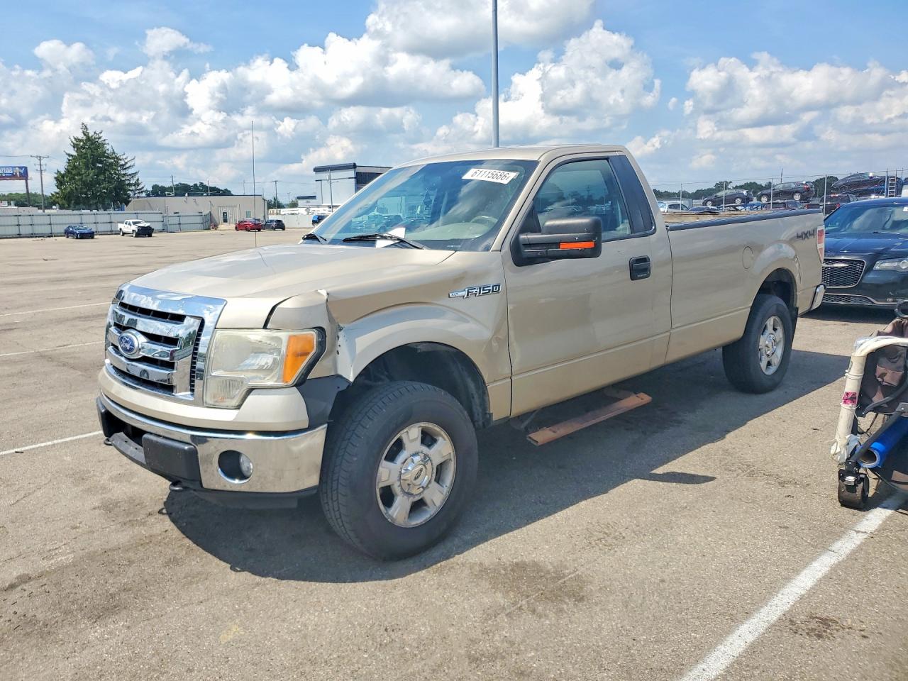2010 Ford F150 Бежевый vin: 1FTNF1EV3AKE36345