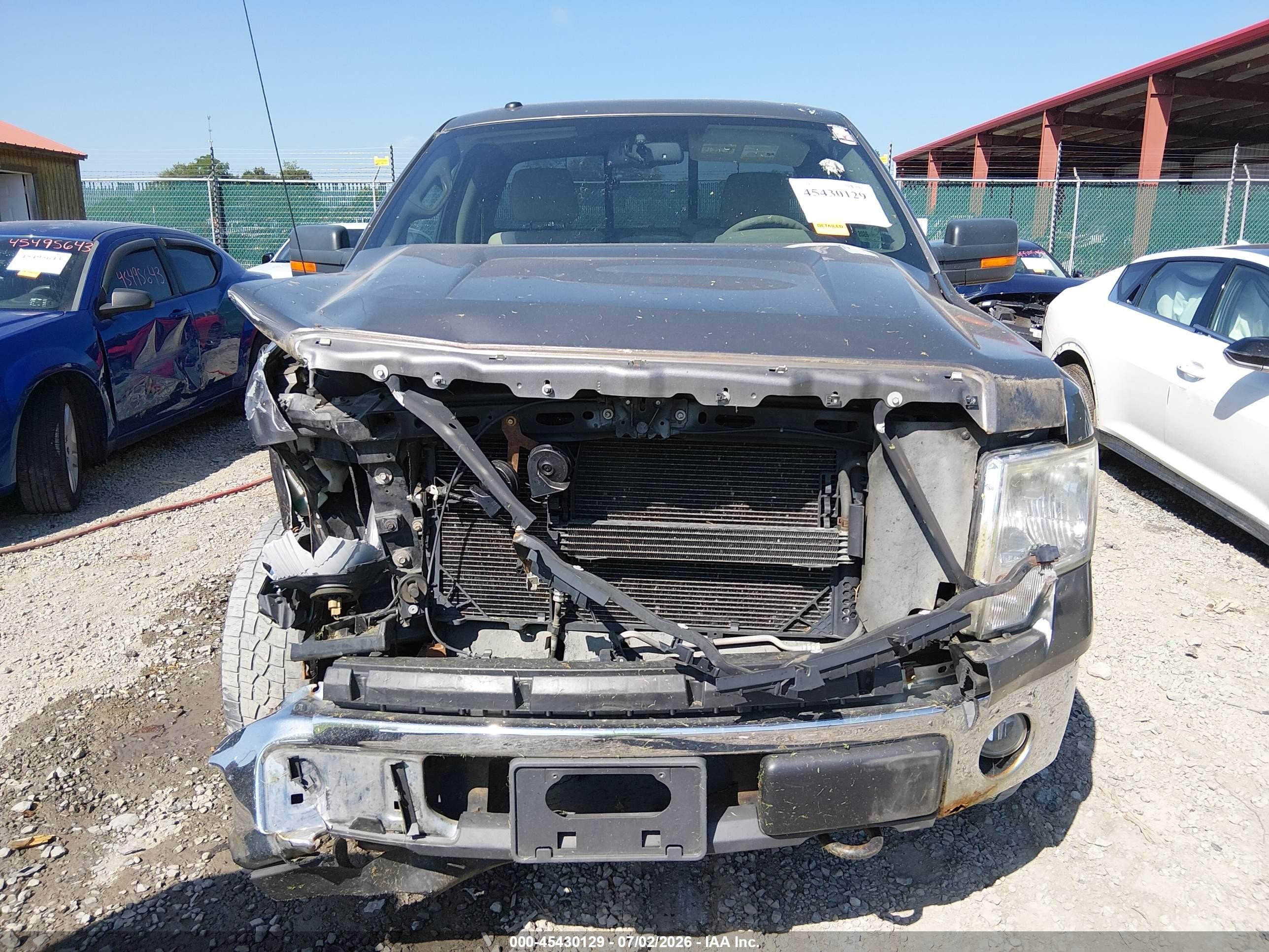2010 Ford F-150 Xl/xl W/mid-box Prep/xlt/xlt W/mid-box Prep Gray vin: 1FTNF1EVXAKA25962