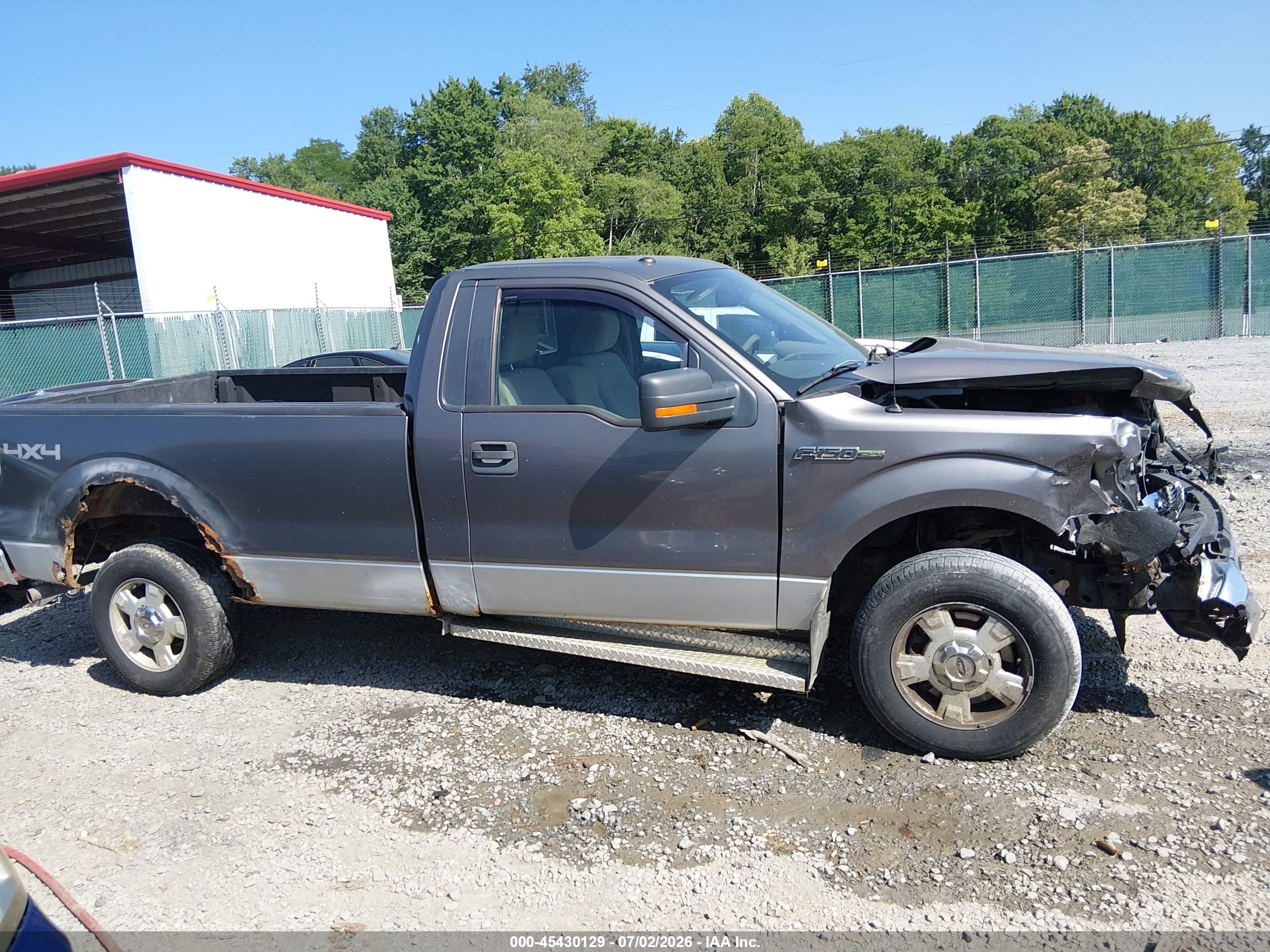 2010 Ford F-150 Xl/xl W/mid-box Prep/xlt/xlt W/mid-box Prep Gray vin: 1FTNF1EVXAKA25962