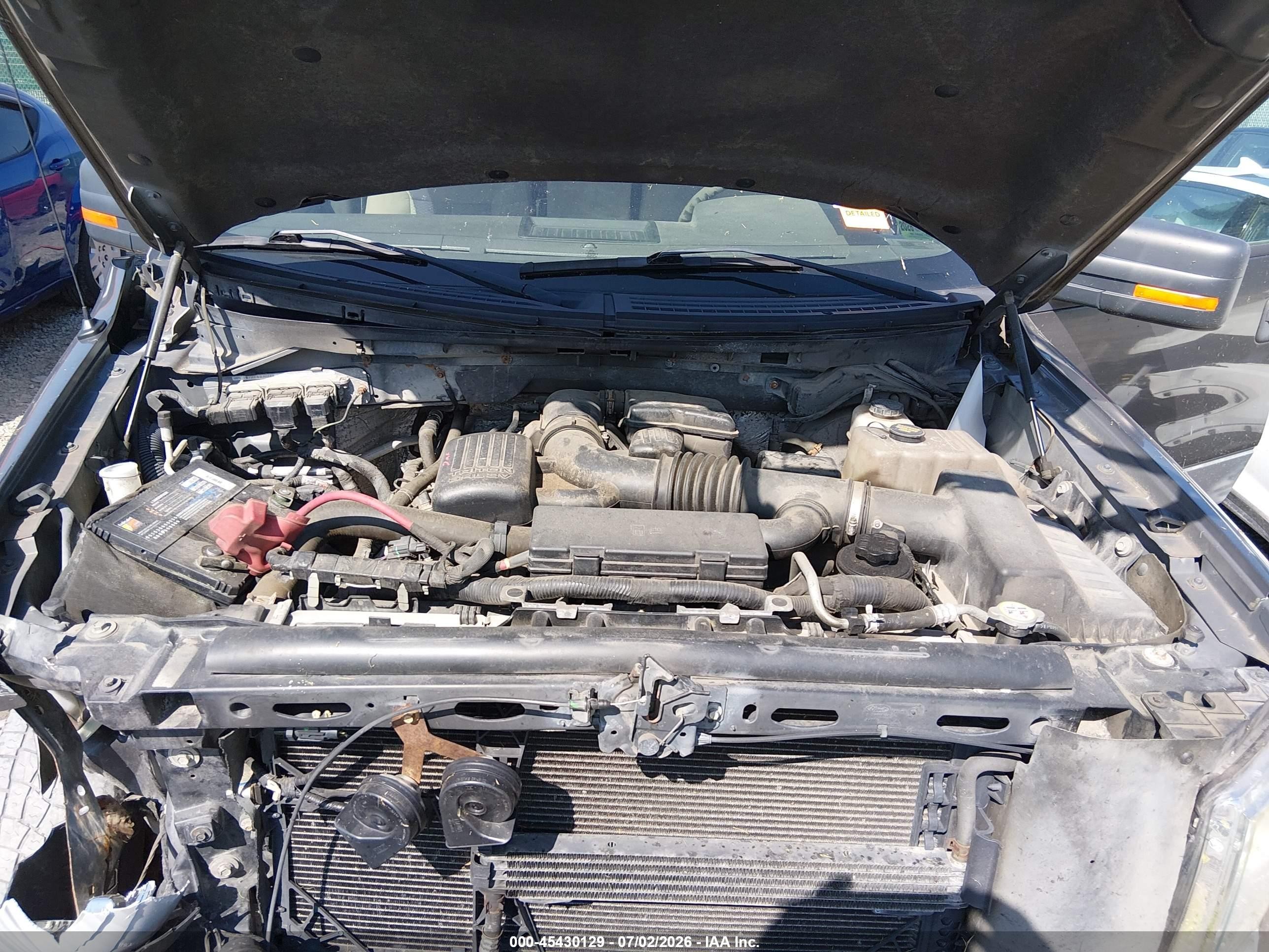 2010 Ford F-150 Xl/xl W/mid-box Prep/xlt/xlt W/mid-box Prep Gray vin: 1FTNF1EVXAKA25962