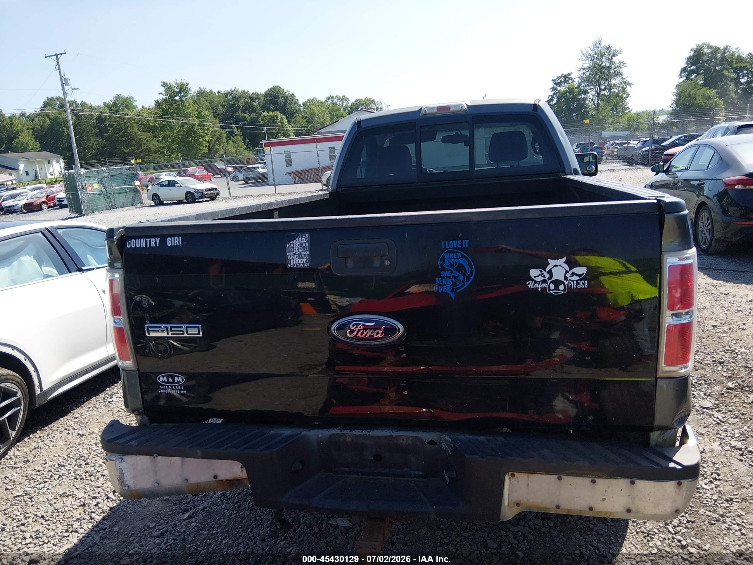 2010 Ford F-150 Xl/xl W/mid-box Prep/xlt/xlt W/mid-box Prep Gray vin: 1FTNF1EVXAKA25962