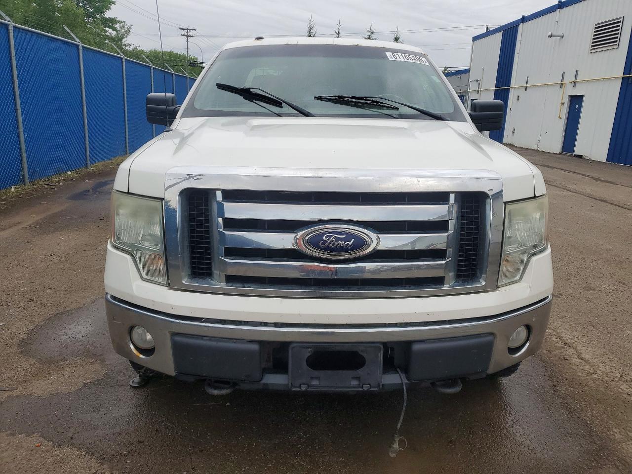 2010 Ford F150 White vin: 1FTNF1EVXAKC31699