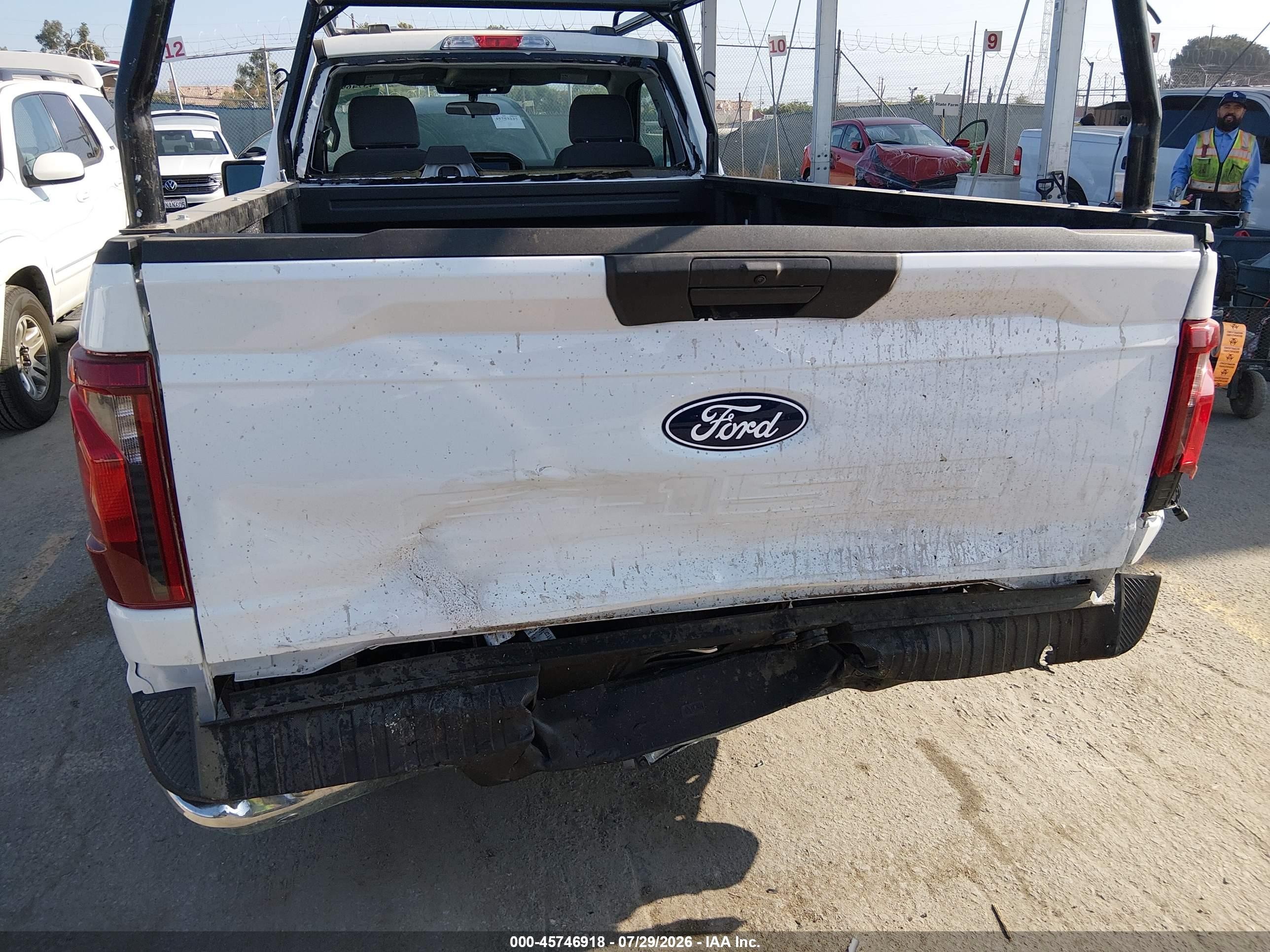 2026 Ford F-150 Xl White vin: 1FTNF1K89TKD96516