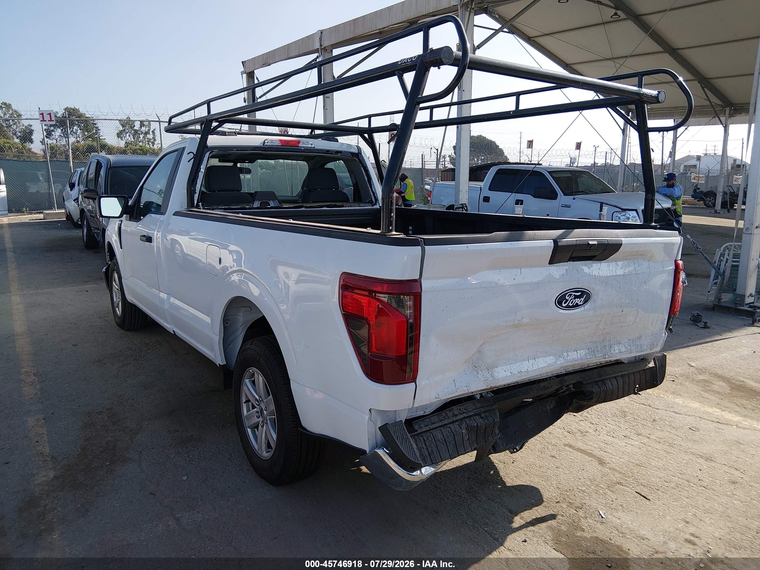 2026 Ford F-150 Xl White vin: 1FTNF1K89TKD96516