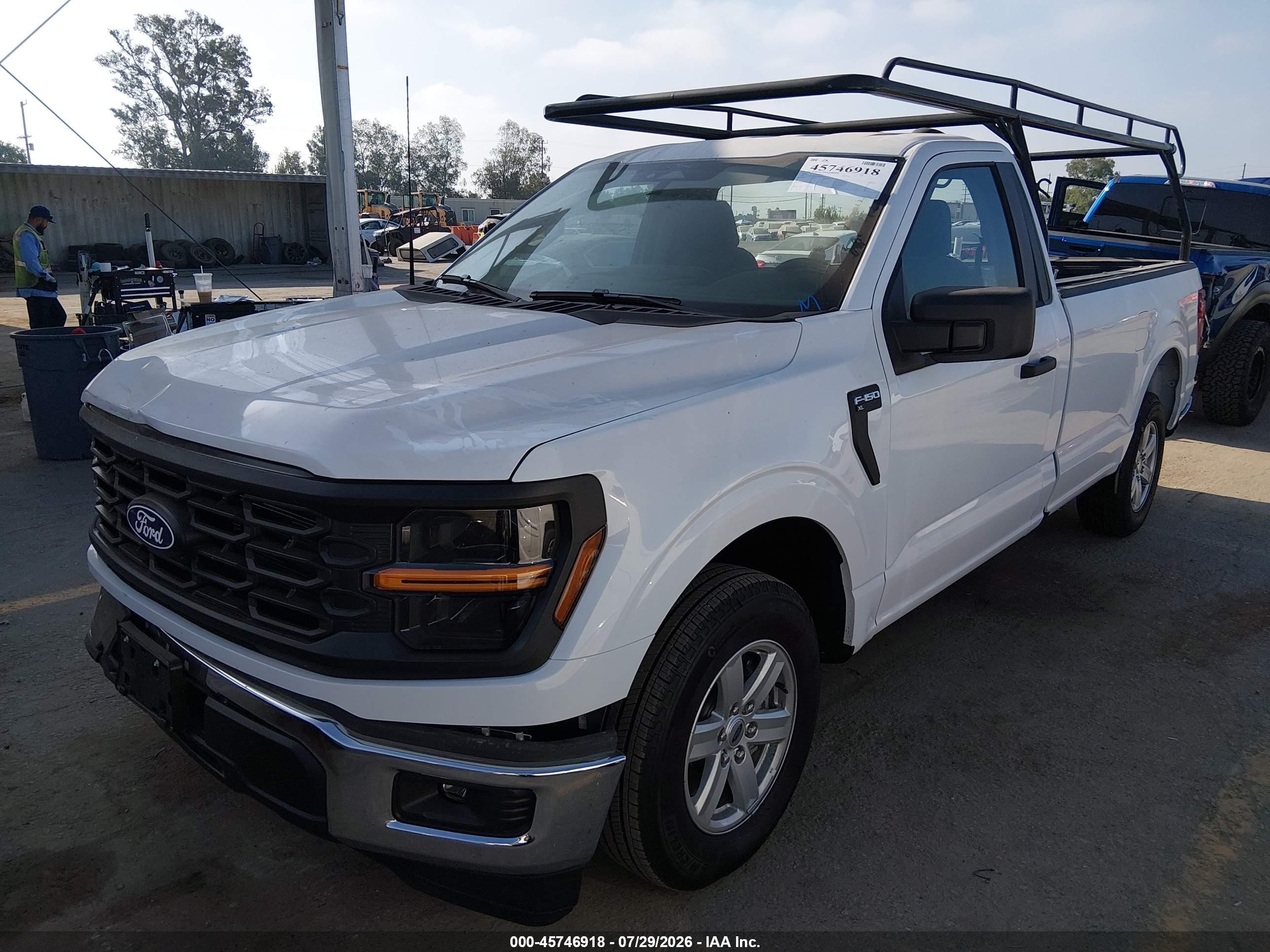 2026 Ford F-150 Xl White vin: 1FTNF1K89TKD96516