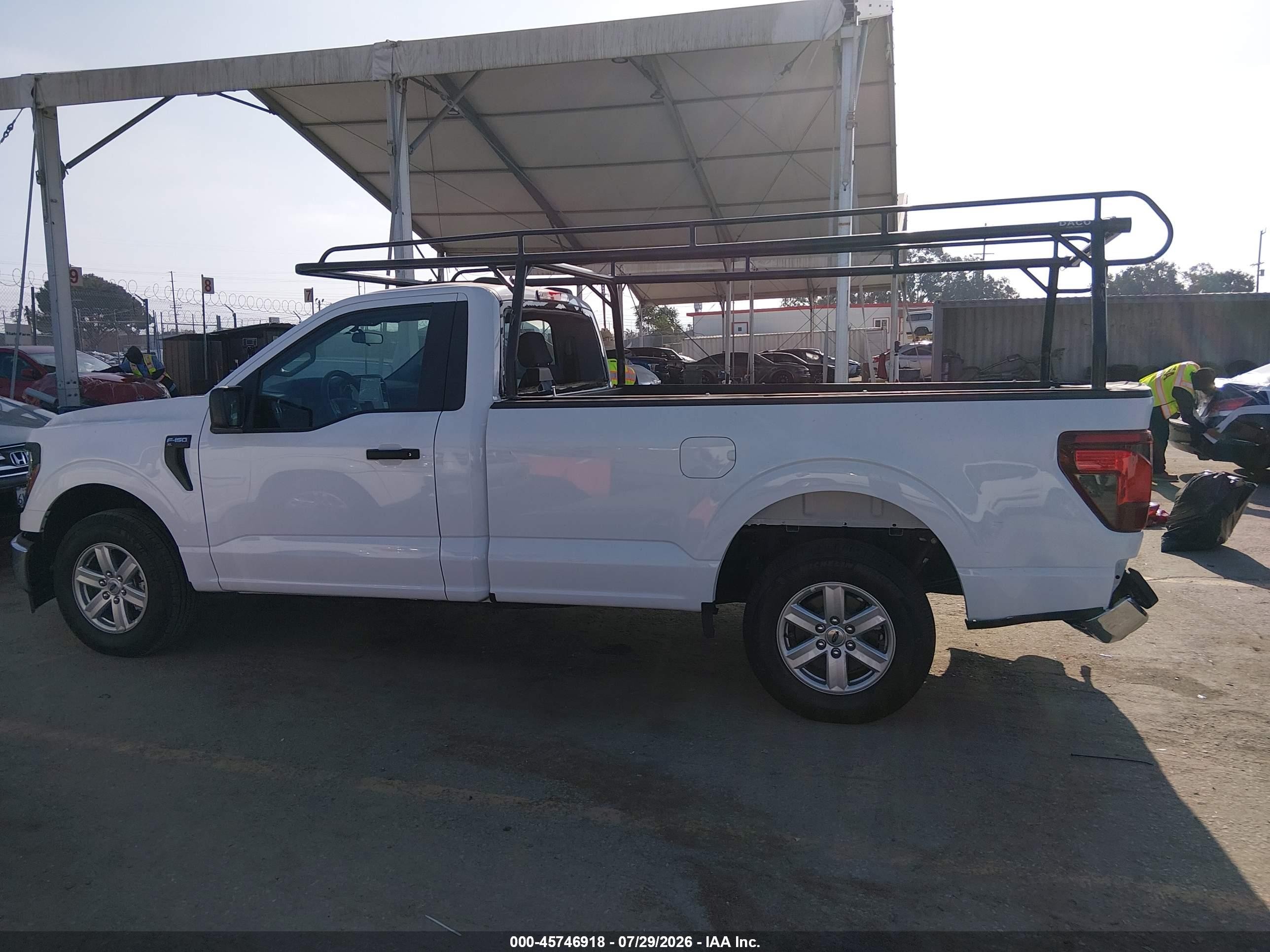 2026 Ford F-150 Xl White vin: 1FTNF1K89TKD96516