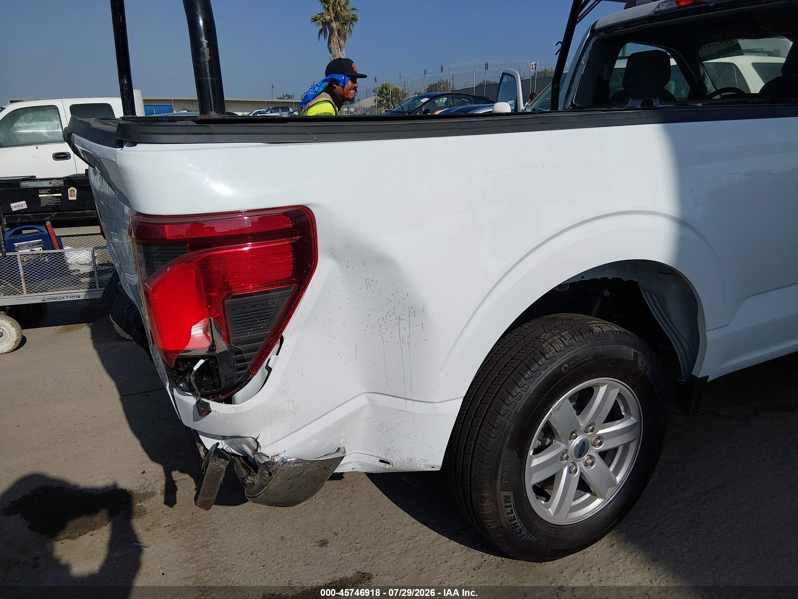 2026 Ford F-150 Xl White vin: 1FTNF1K89TKD96516