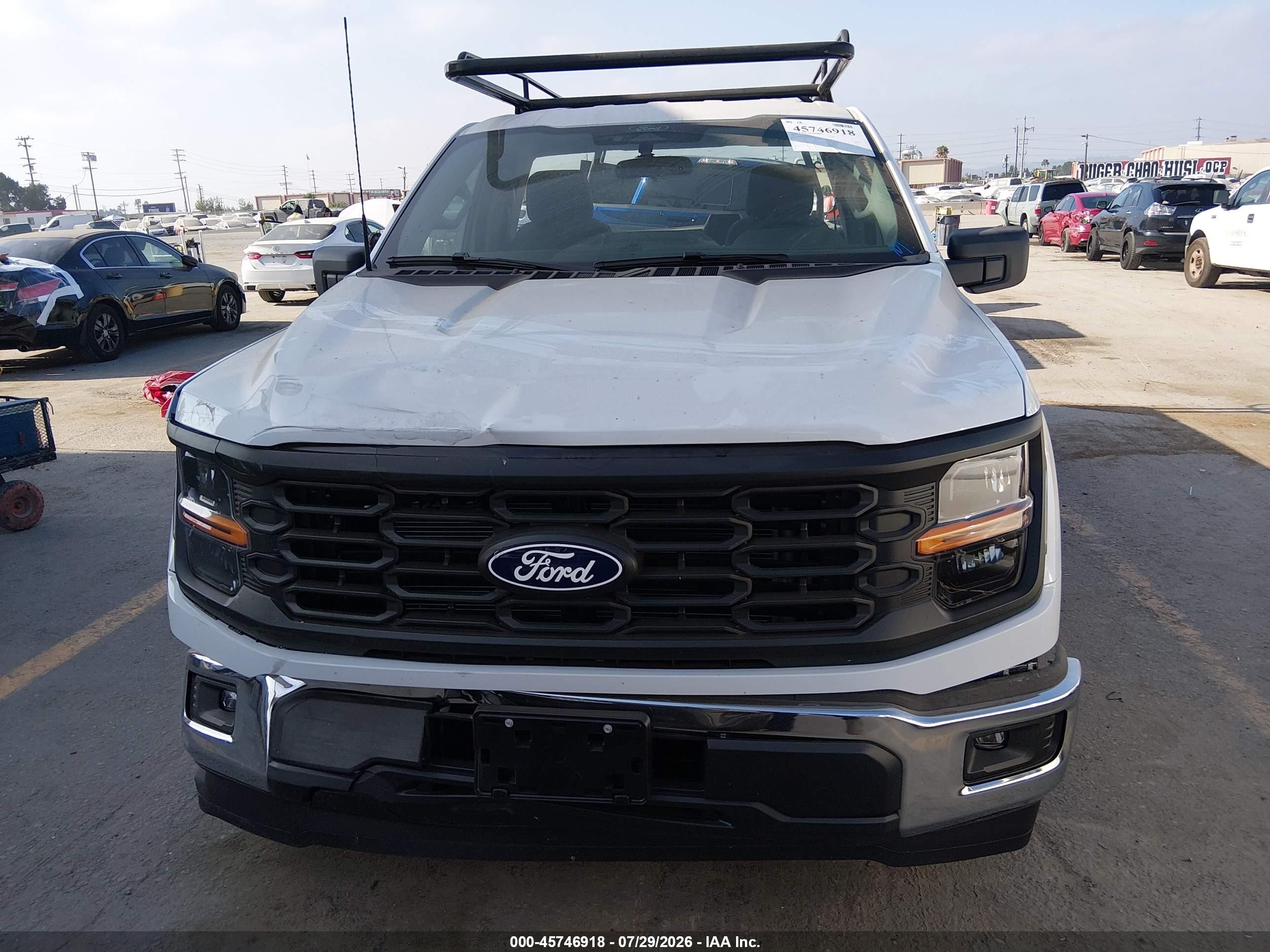 2026 Ford F-150 Xl White vin: 1FTNF1K89TKD96516