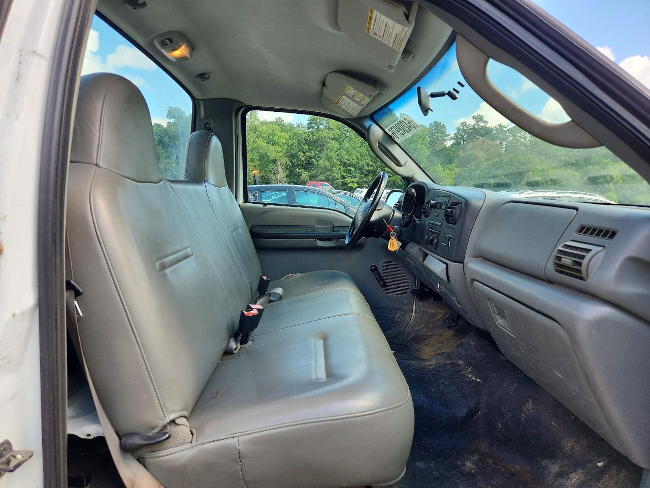 2006 Ford F250 Super Duty Белый vin: 1FTNF20506ED13458