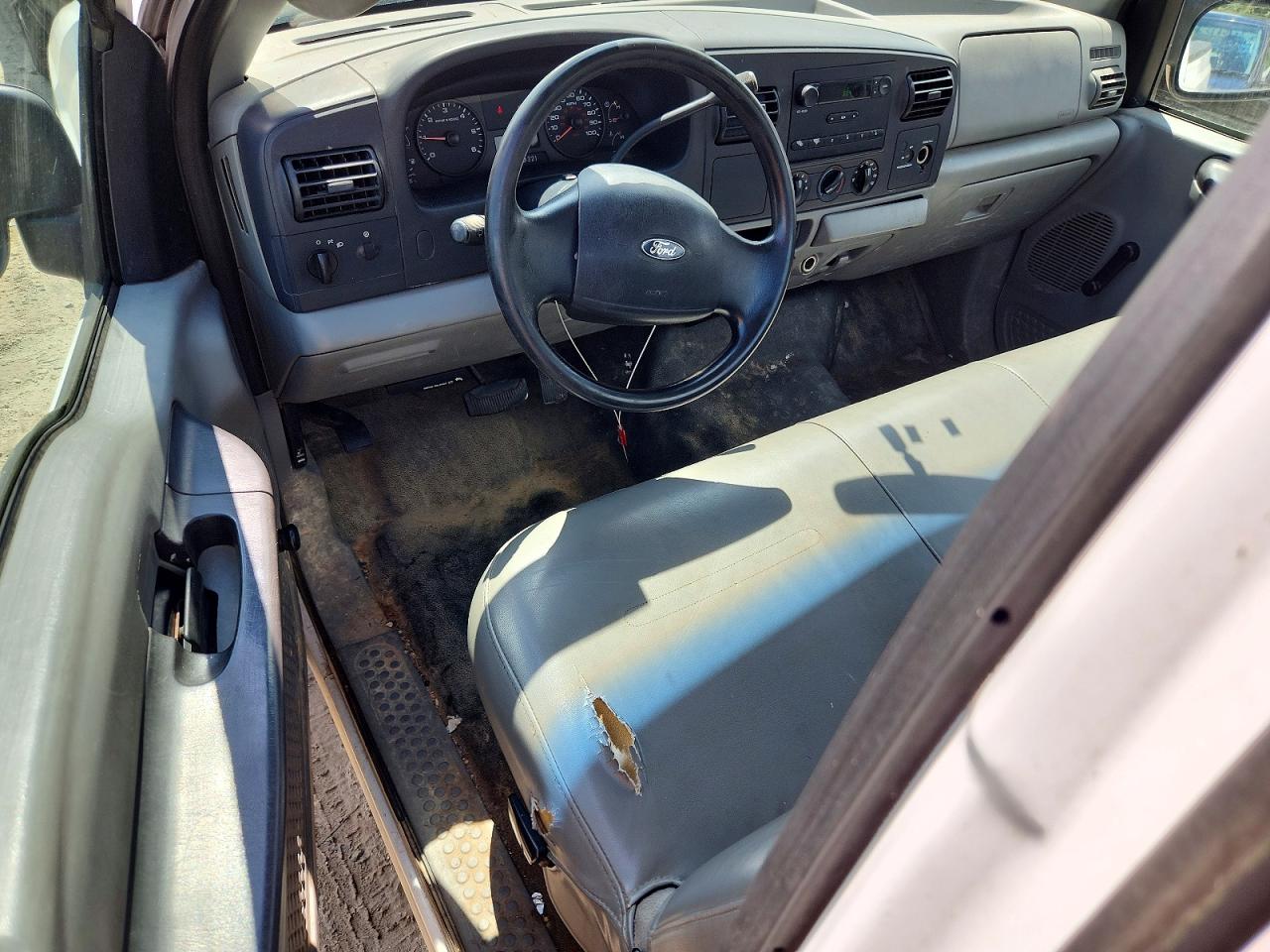 2006 Ford F250 Super Duty Белый vin: 1FTNF20506ED13458