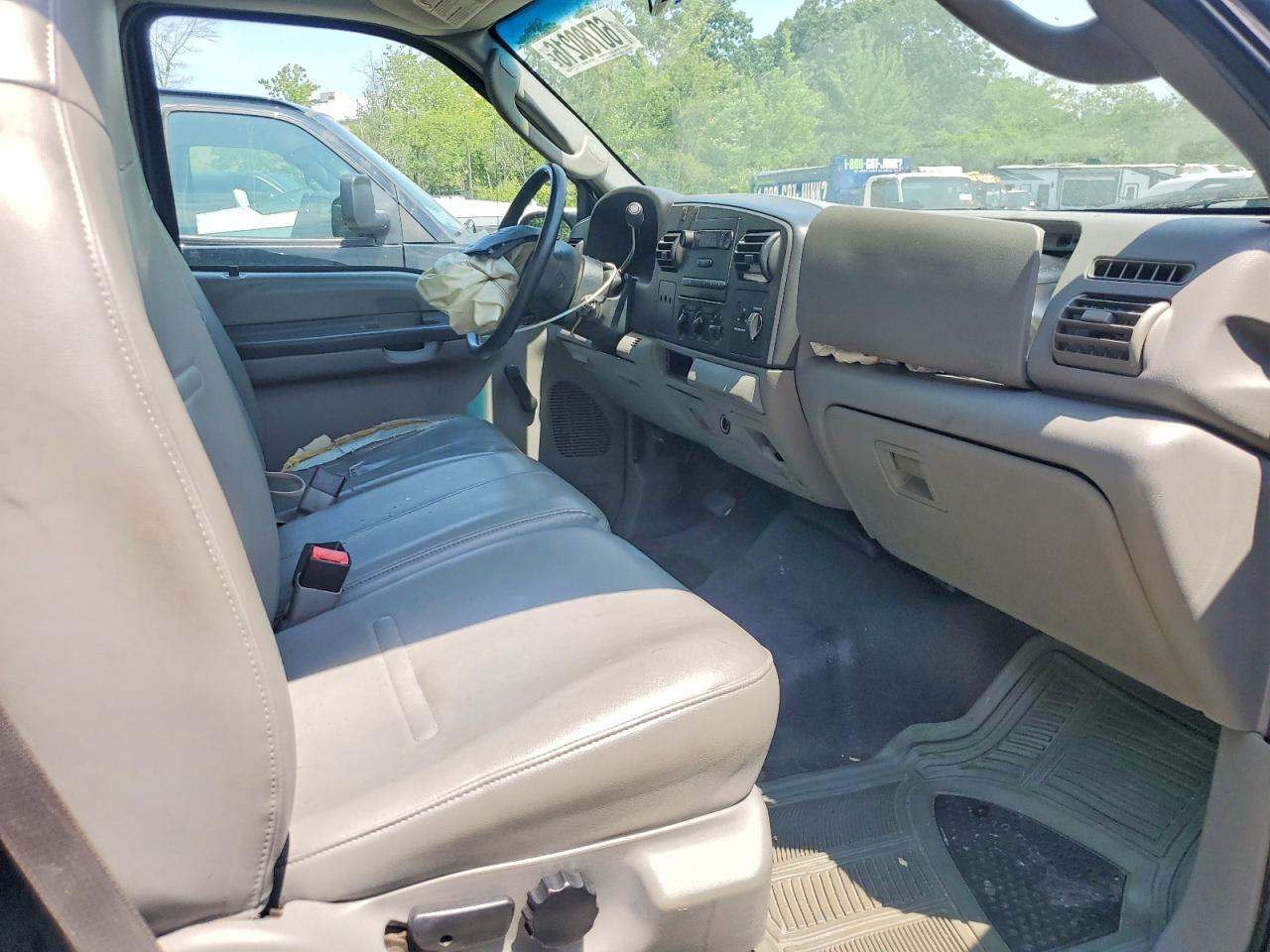 2006 Ford F250 Super Duty Blue vin: 1FTNF20506ED67097