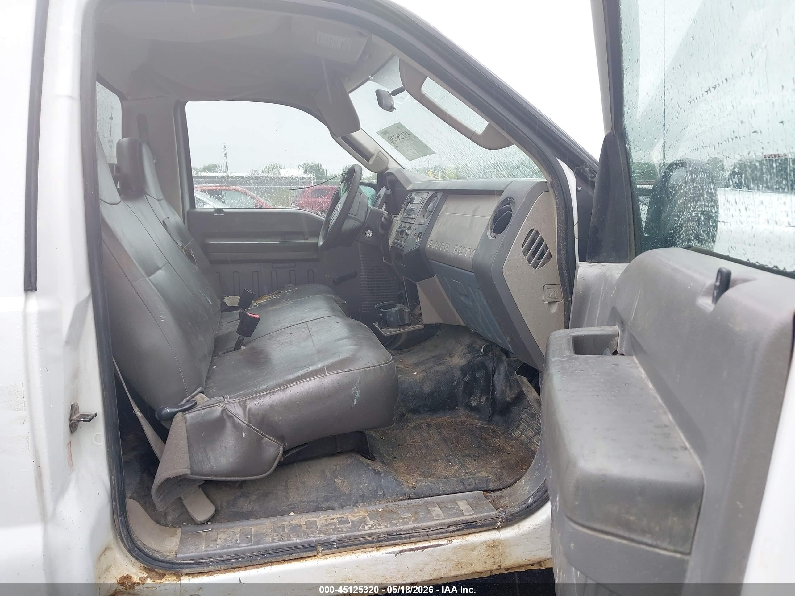 2008 Ford F-250 Xl/xlt White vin: 1FTNF20508EB55691
