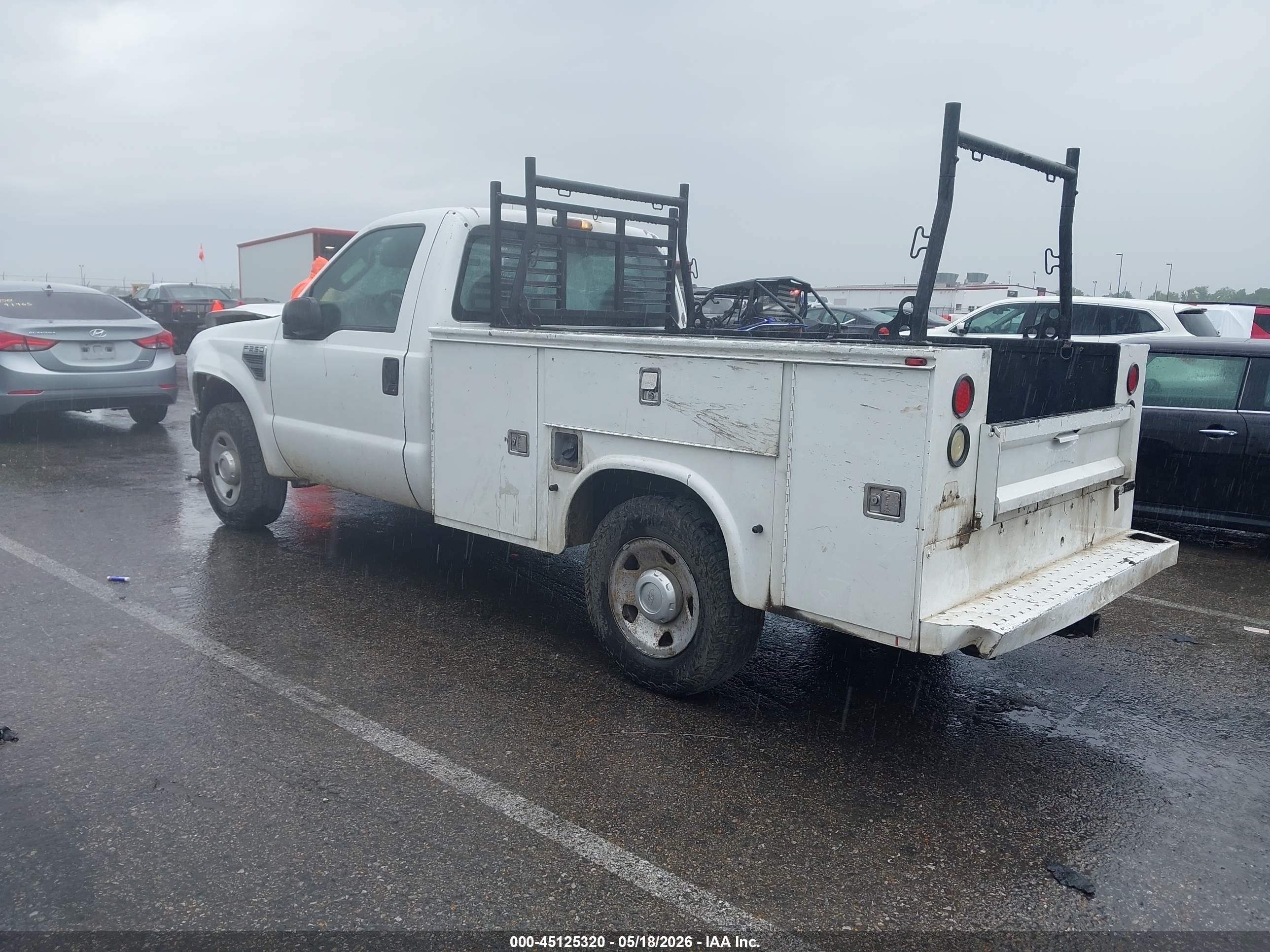 2008 Ford F-250 Xl/xlt White vin: 1FTNF20508EB55691