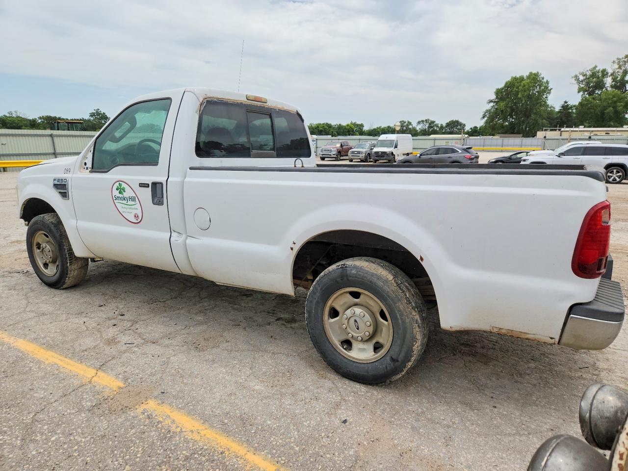 2008 Ford F250 Super Duty White vin: 1FTNF20508EB88514