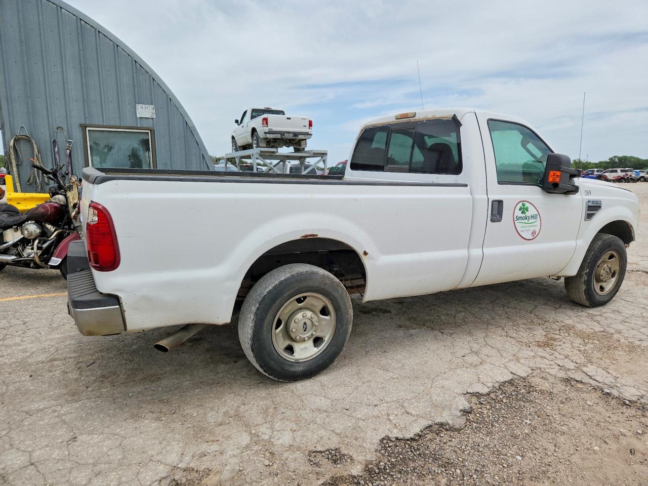 2008 Ford F250 Super Duty White vin: 1FTNF20508EB88514