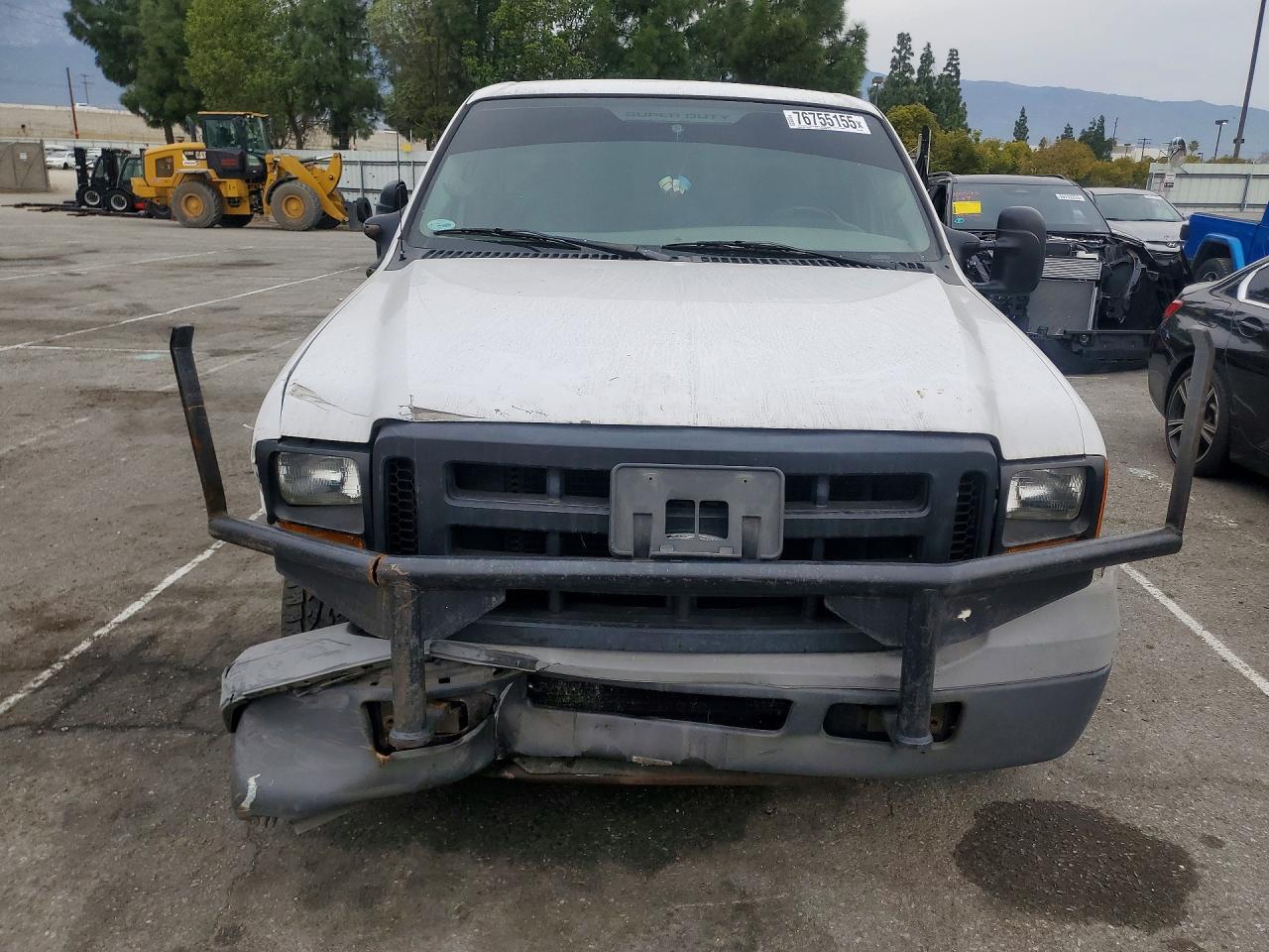 2006 Ford F250 Super Duty Белый vin: 1FTNF20516EA43303