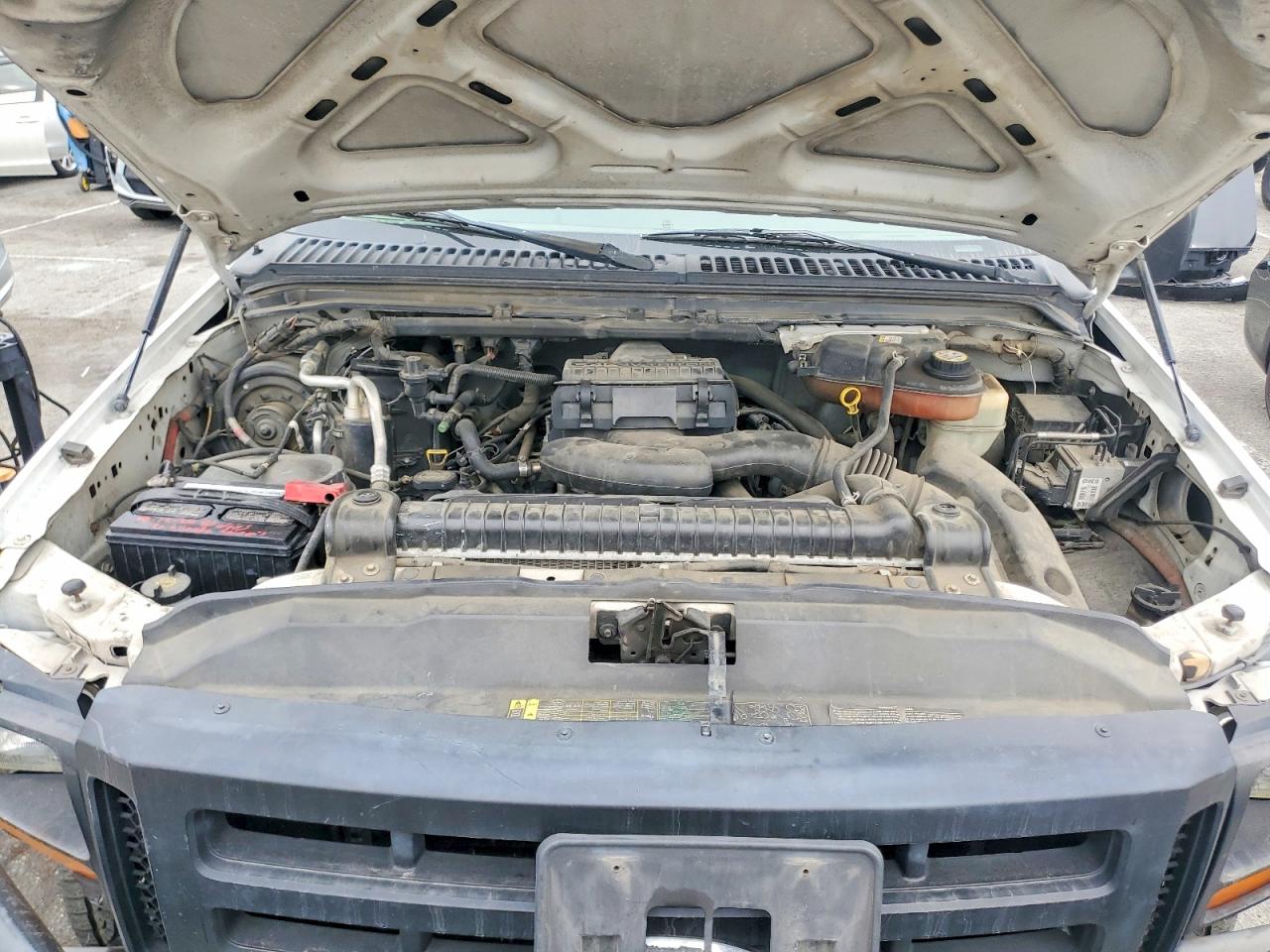 2006 Ford F250 Super Duty Белый vin: 1FTNF20516EA43303