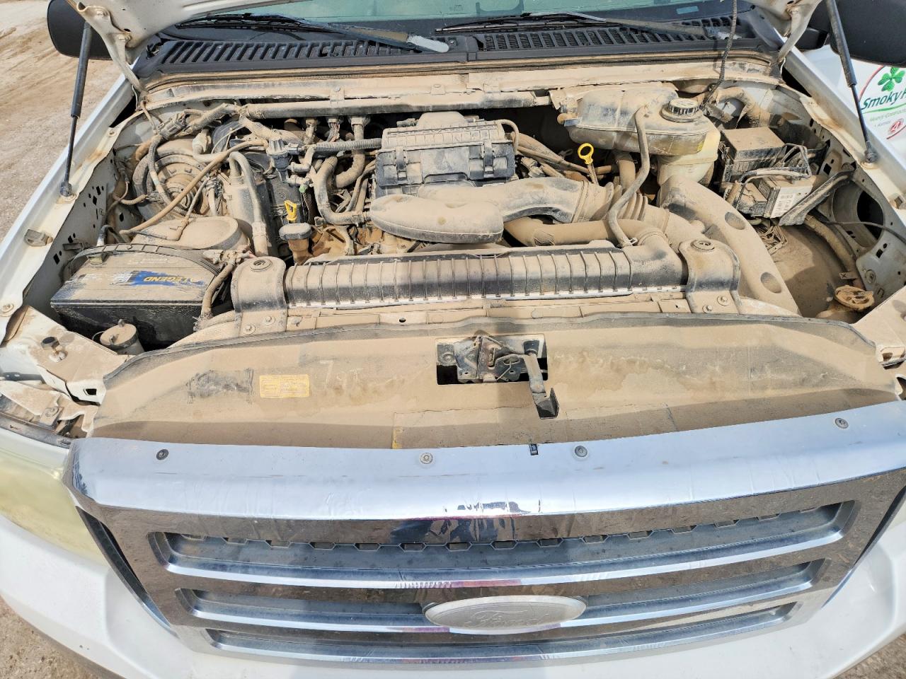 2007 Ford F250 Super Duty White vin: 1FTNF20517EB11990