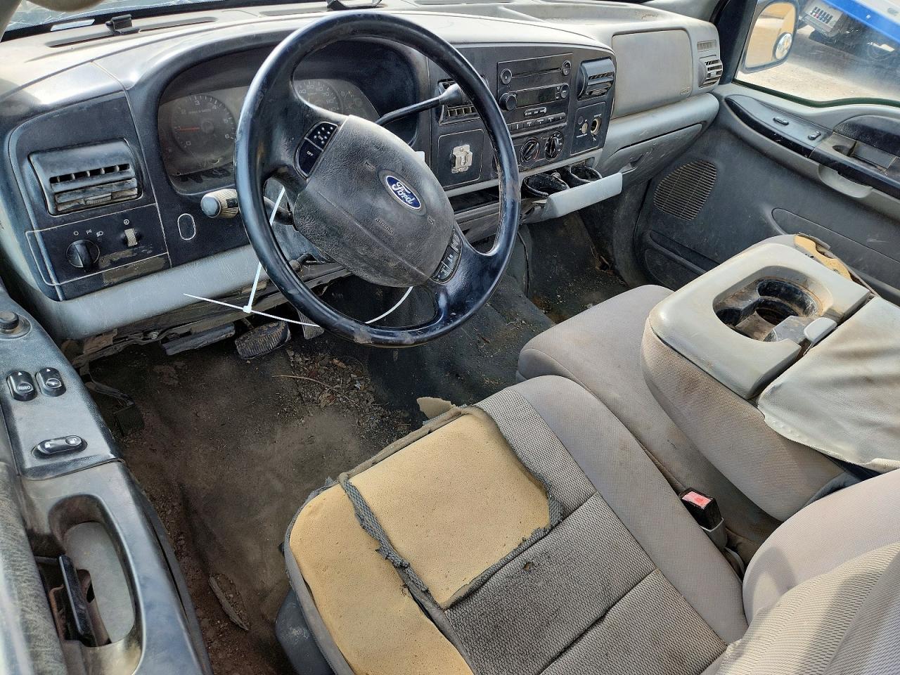 2007 Ford F250 Super Duty White vin: 1FTNF20517EB11990