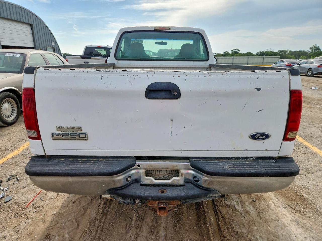 2007 Ford F250 Super Duty White vin: 1FTNF20517EB11990