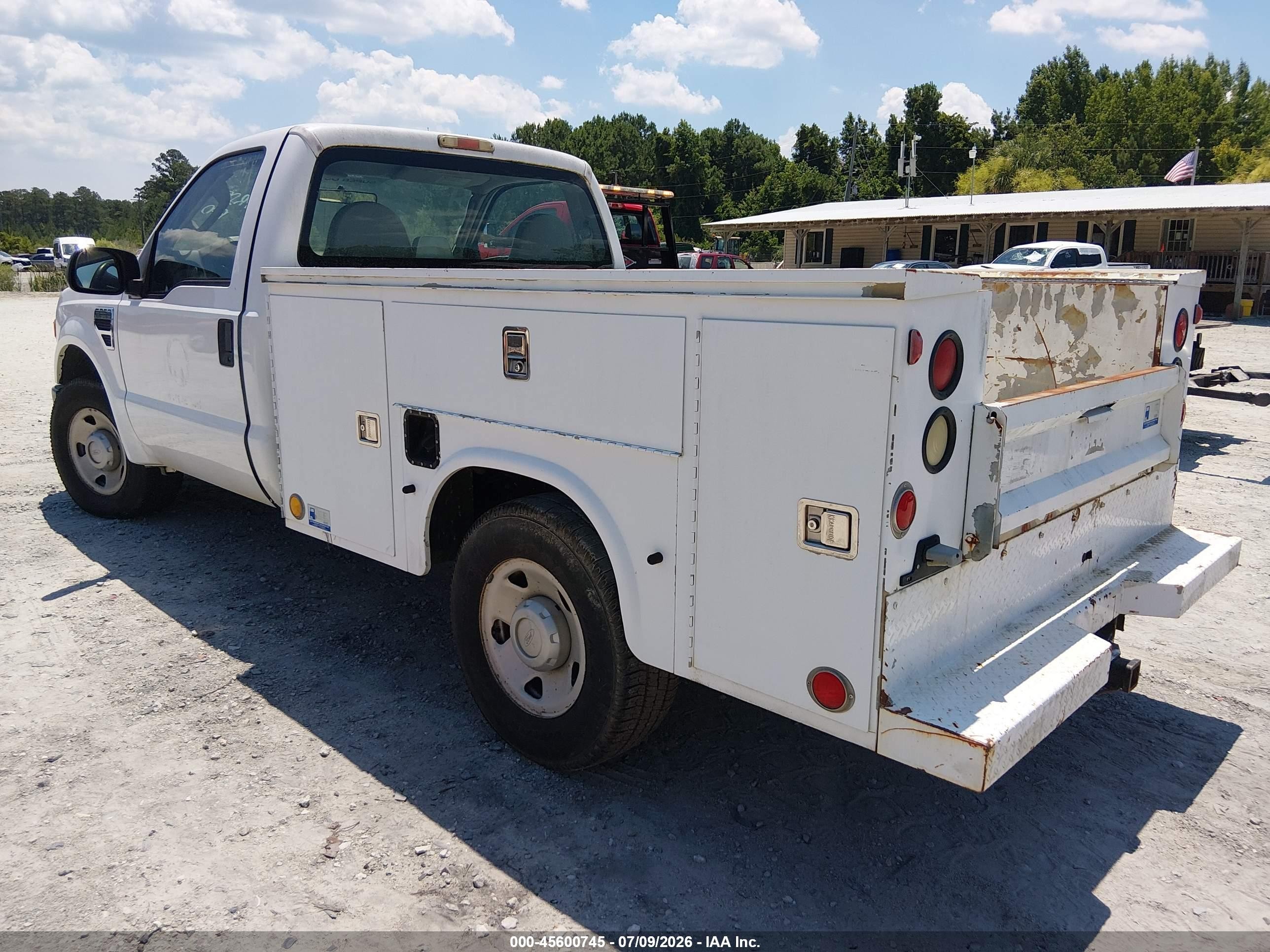 2008 Ford Super Duty F-250 Srw Xl/xlt White vin: 1FTNF20528EC87691