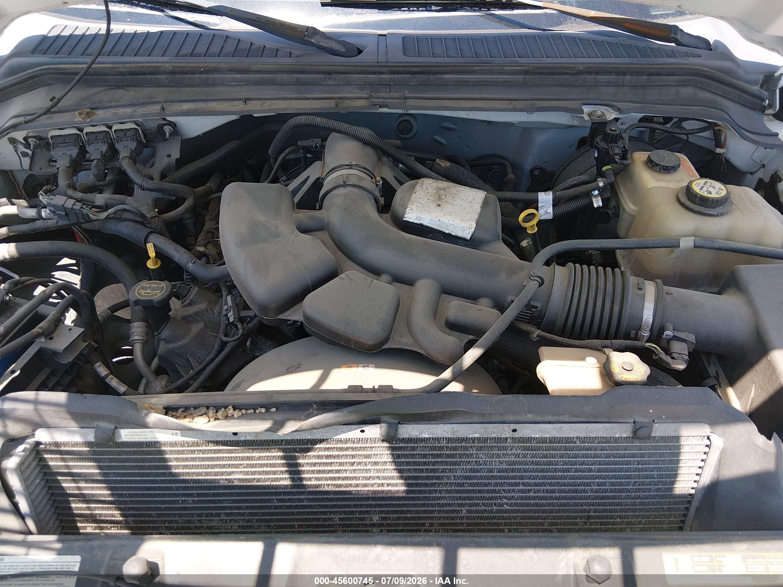 2008 Ford Super Duty F-250 Srw Xl/xlt White vin: 1FTNF20528EC87691