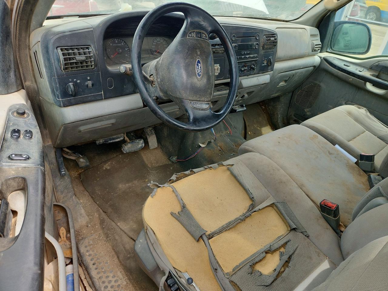 2007 Ford F250 Super Duty White vin: 1FTNF20537EB11988