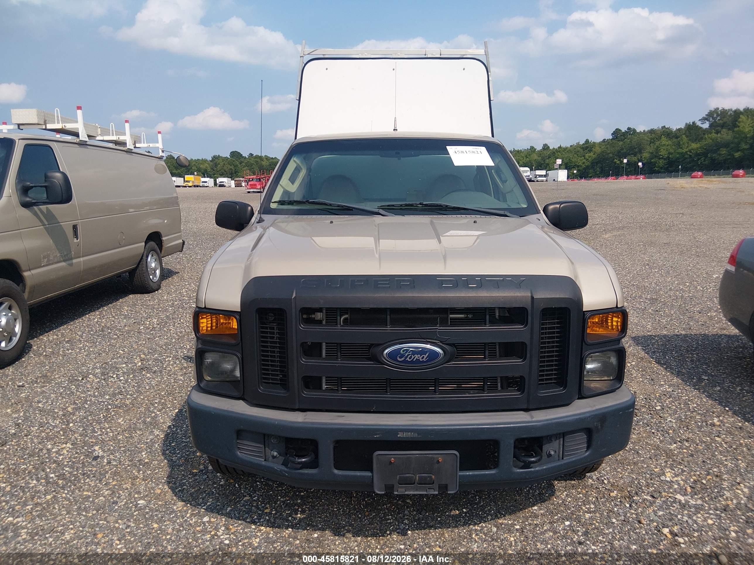 2008 Ford F-250 Xl/xlt Tan vin: 1FTNF20538EE22080