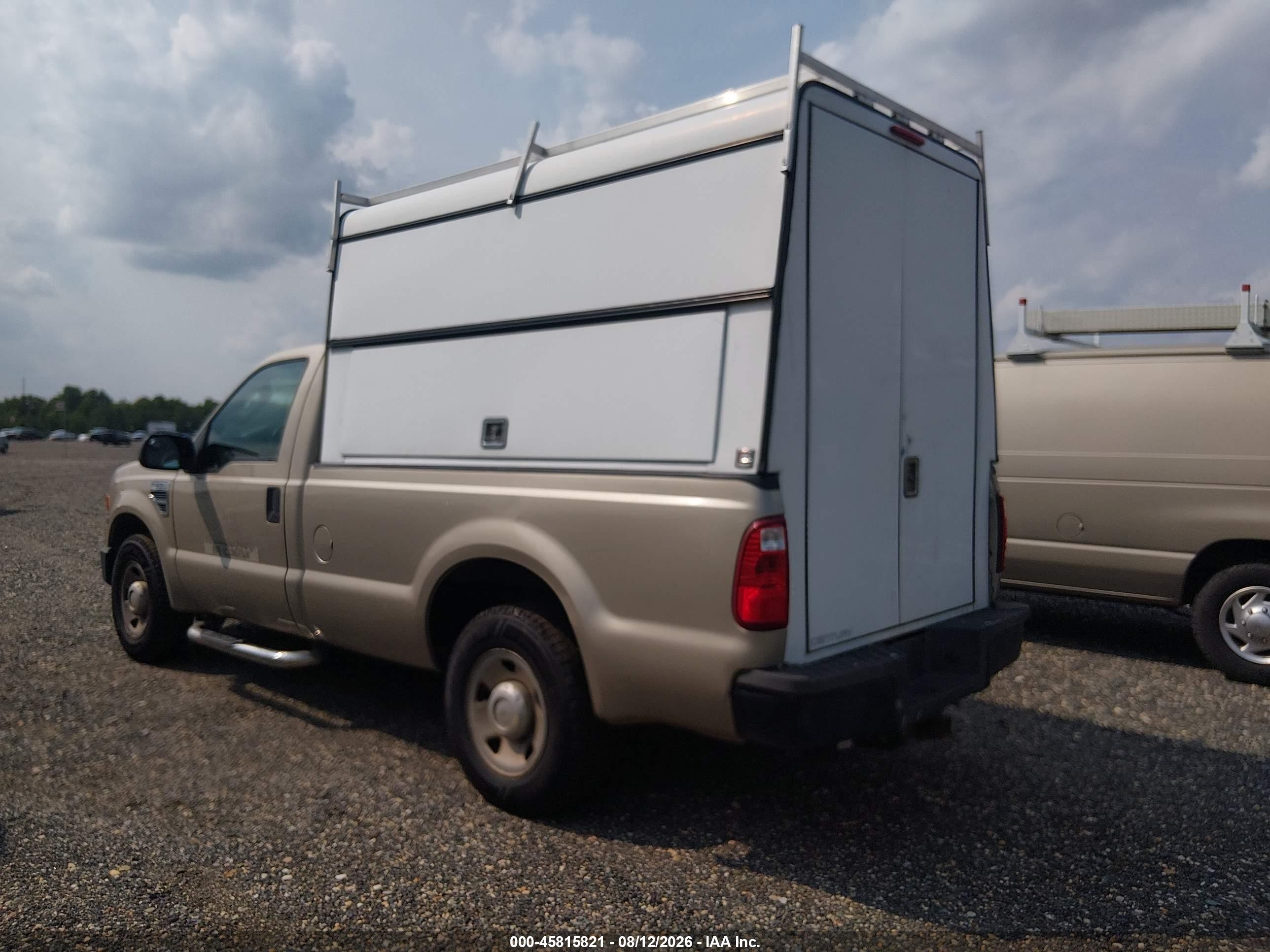 2008 Ford F-250 Xl/xlt Tan vin: 1FTNF20538EE22080