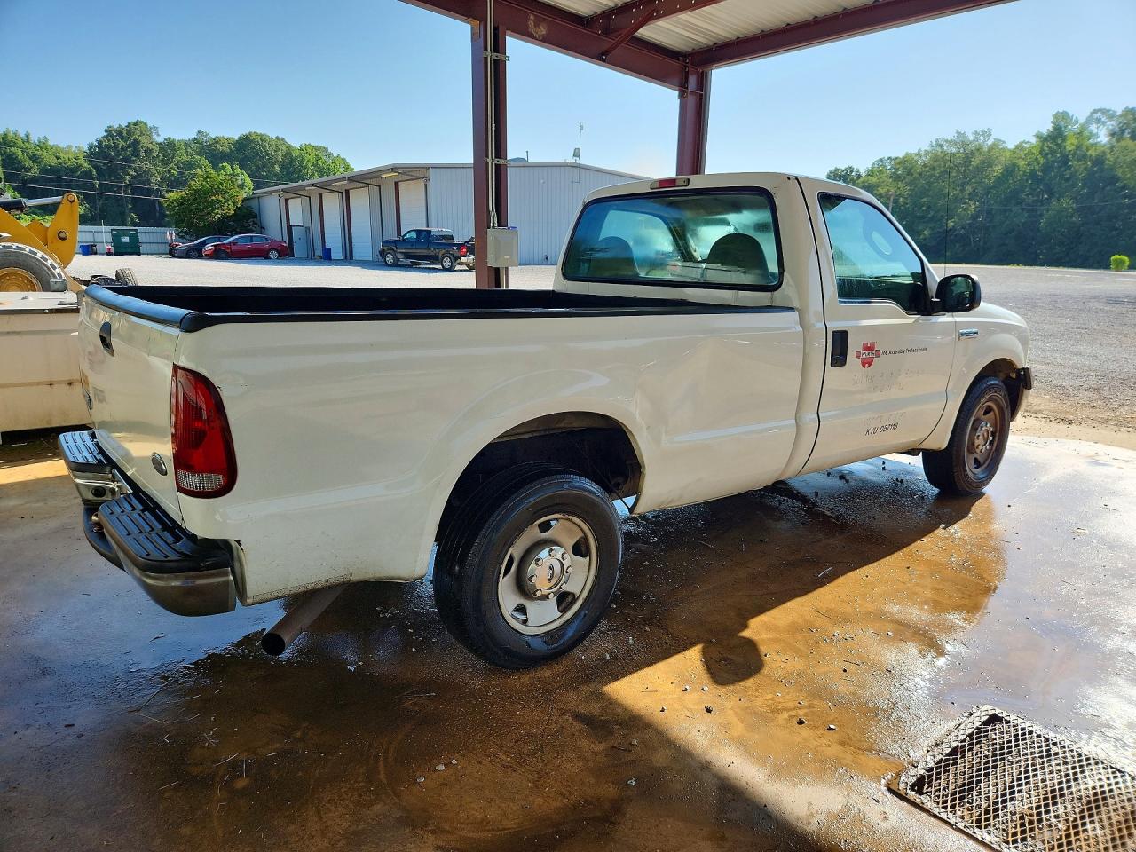 2006 Ford F250 Super Duty White vin: 1FTNF20546EC05117
