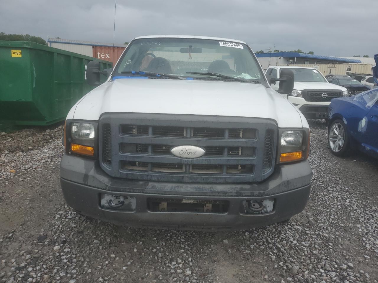 2006 Ford F250 Super Duty Белый vin: 1FTNF20546EC63616