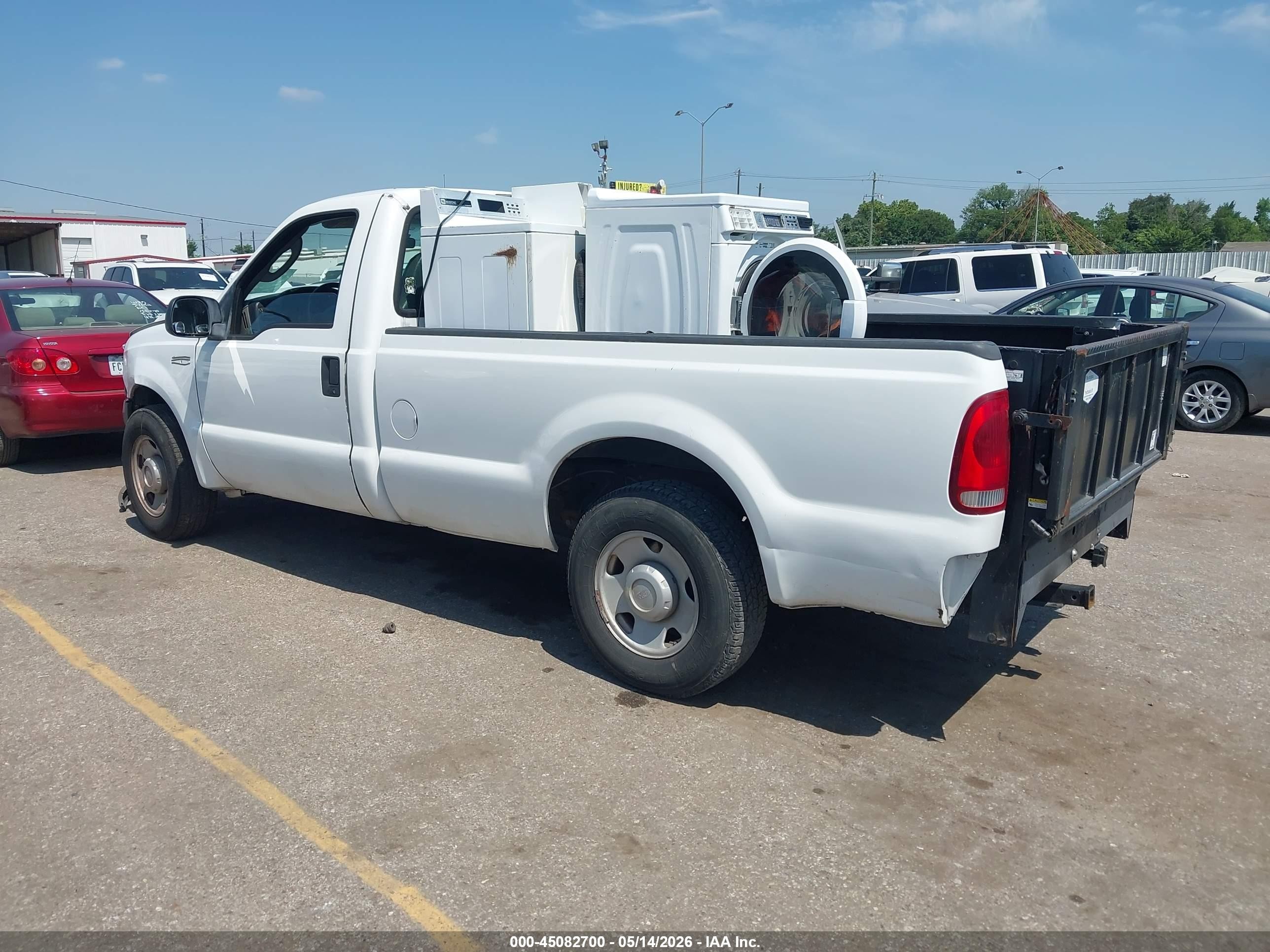 2006 Ford F-250 Xl/xlt Белый vin: 1FTNF20546EC89956