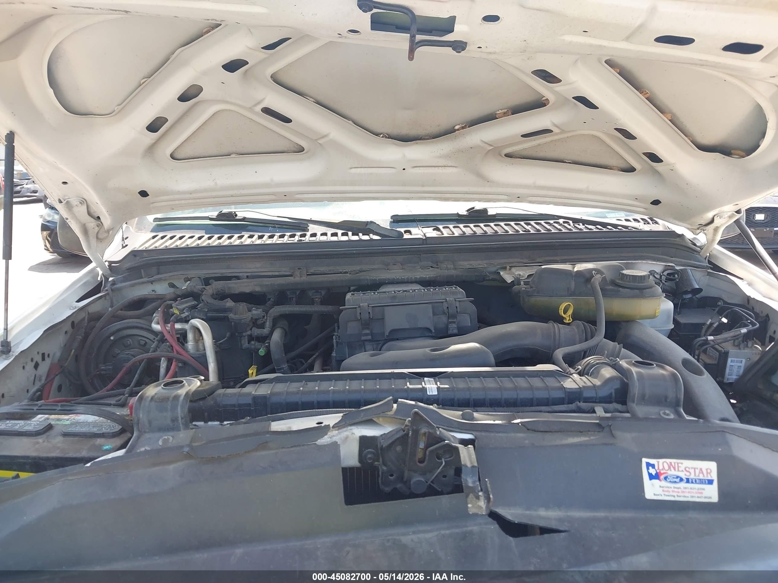 2006 Ford F-250 Xl/xlt Белый vin: 1FTNF20546EC89956