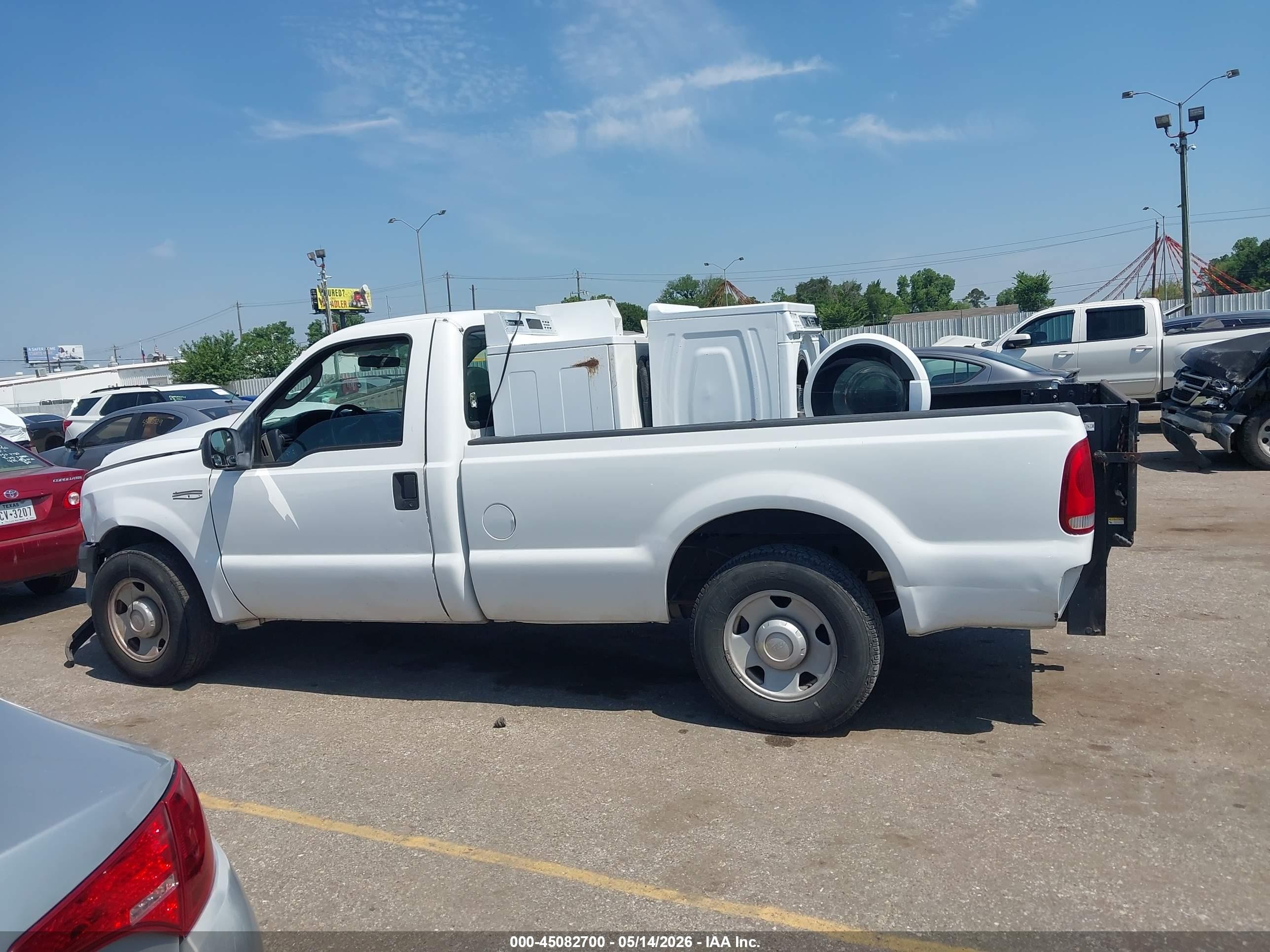2006 Ford F-250 Xl/xlt Белый vin: 1FTNF20546EC89956