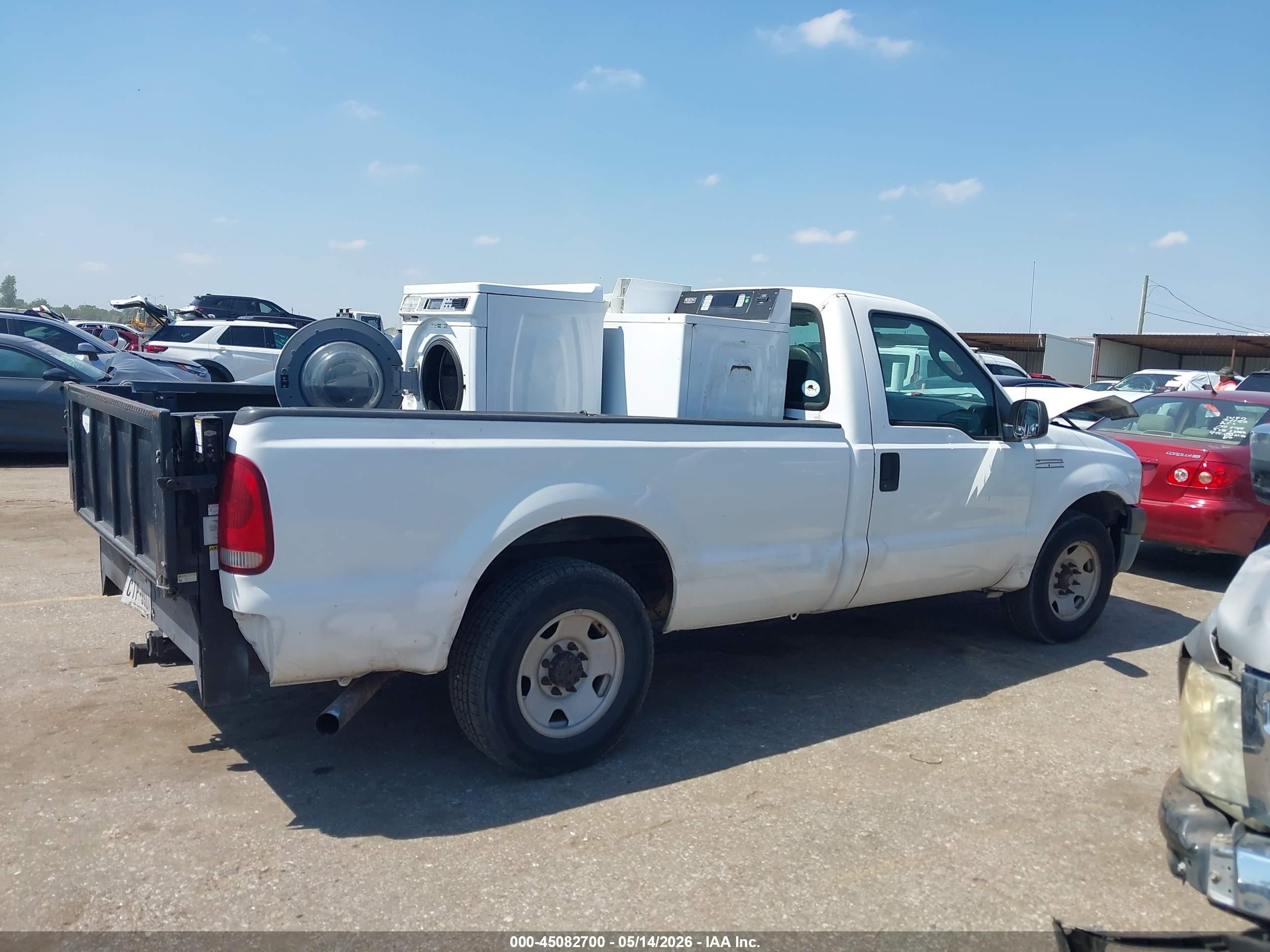 2006 Ford F-250 Xl/xlt Белый vin: 1FTNF20546EC89956