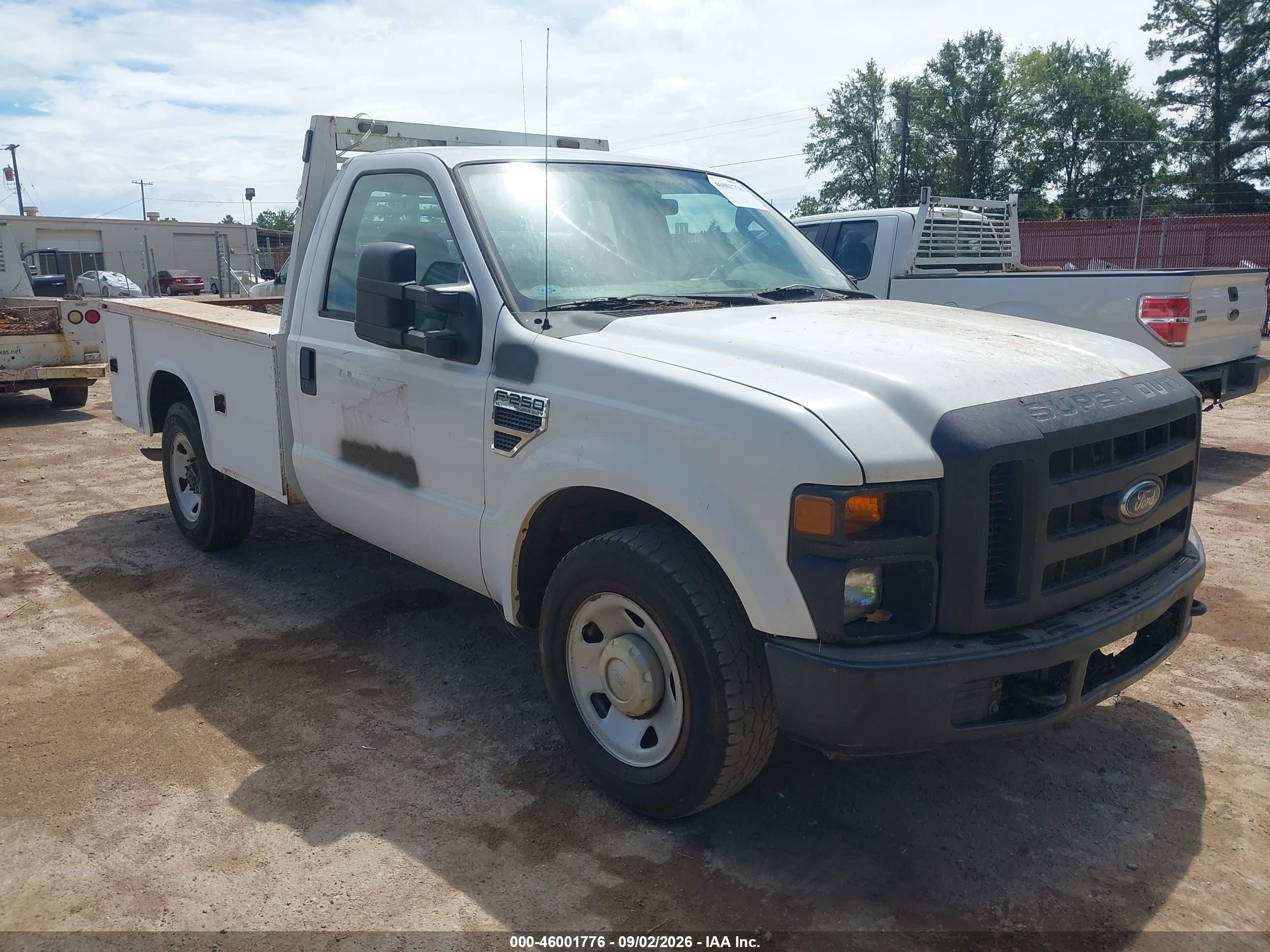2008 Ford F-250 Xl/xlt White vin: 1FTNF20548EC86784