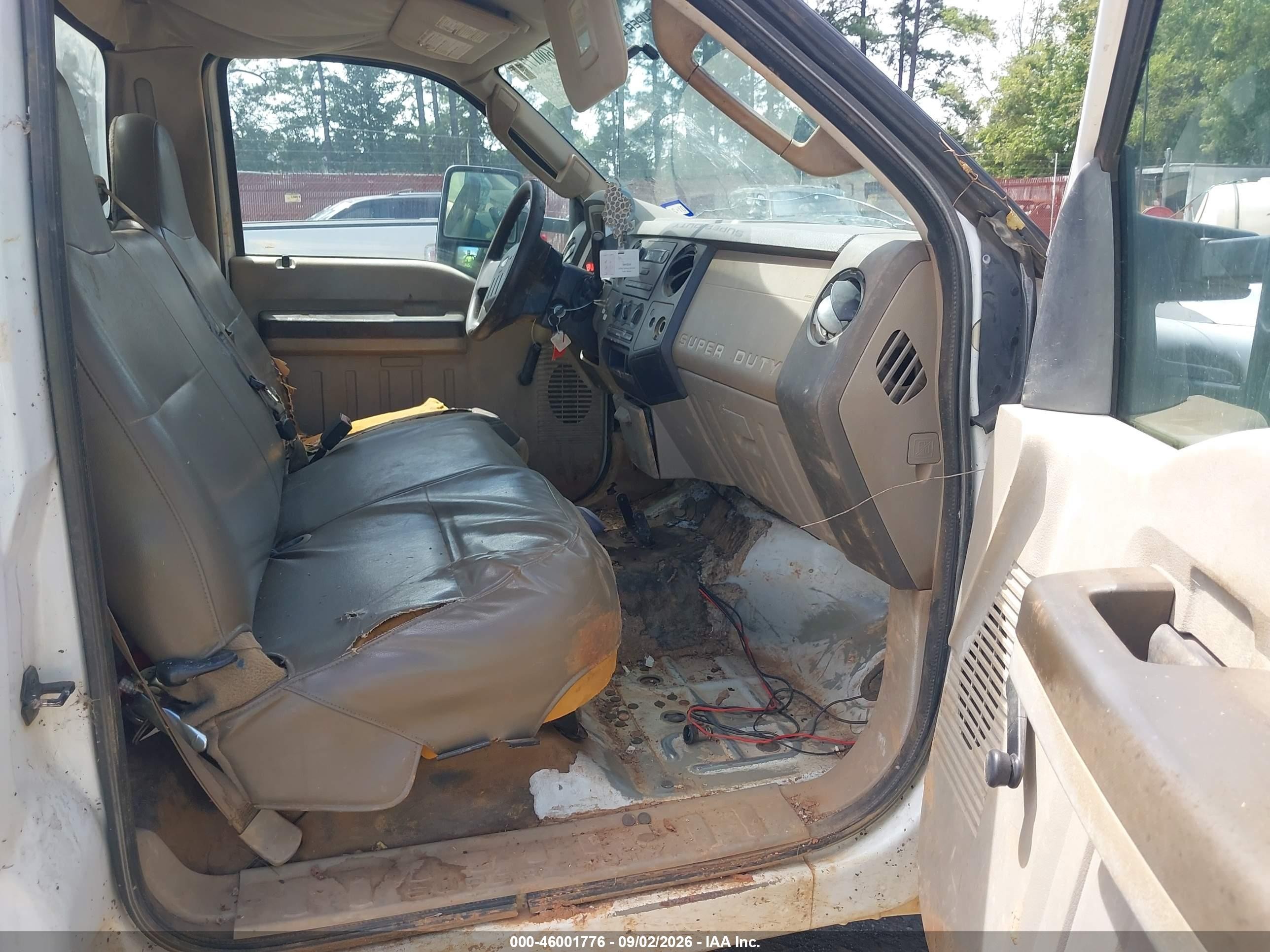 2008 Ford F-250 Xl/xlt White vin: 1FTNF20548EC86784