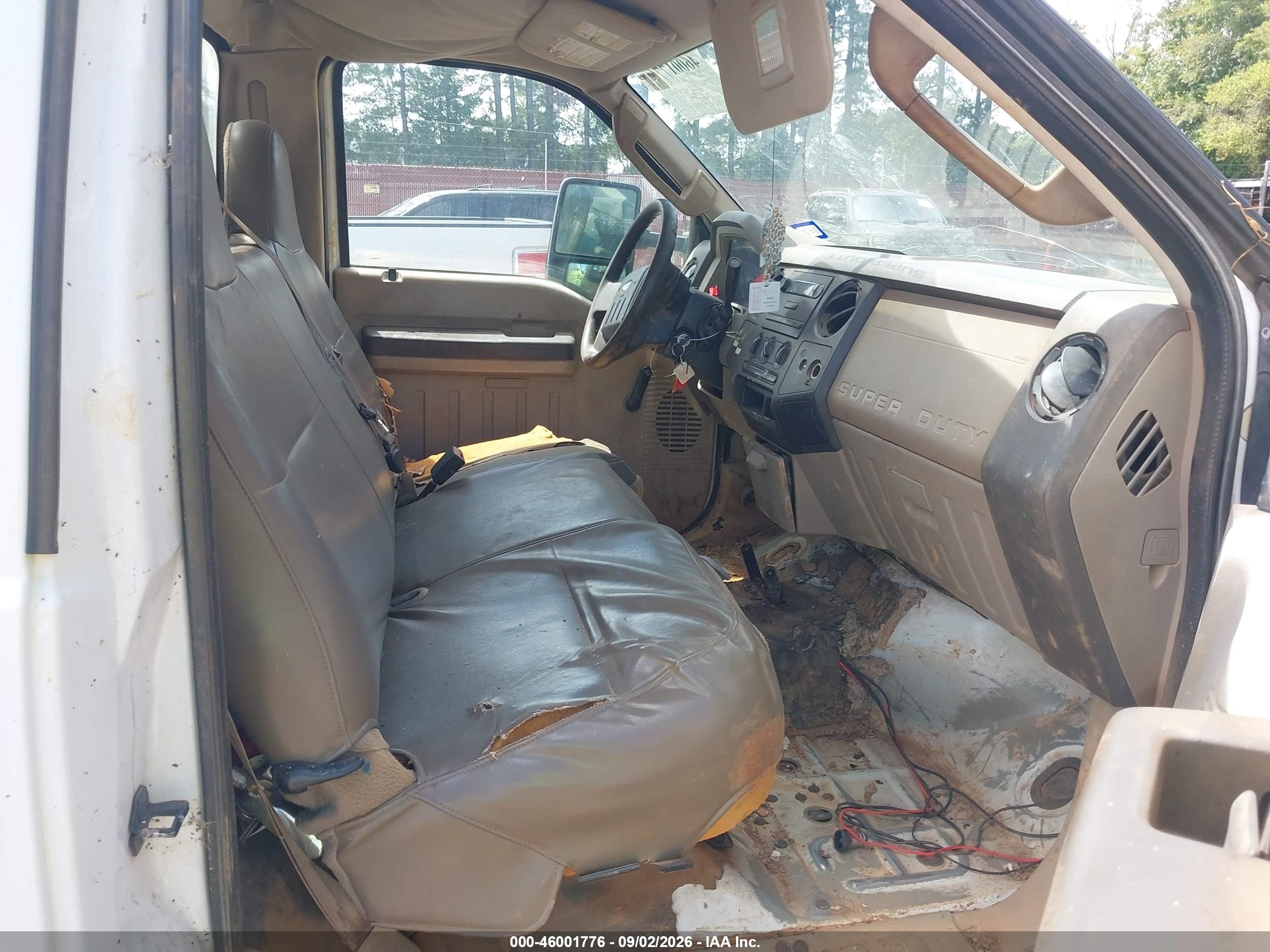 2008 Ford F-250 Xl/xlt White vin: 1FTNF20548EC86784