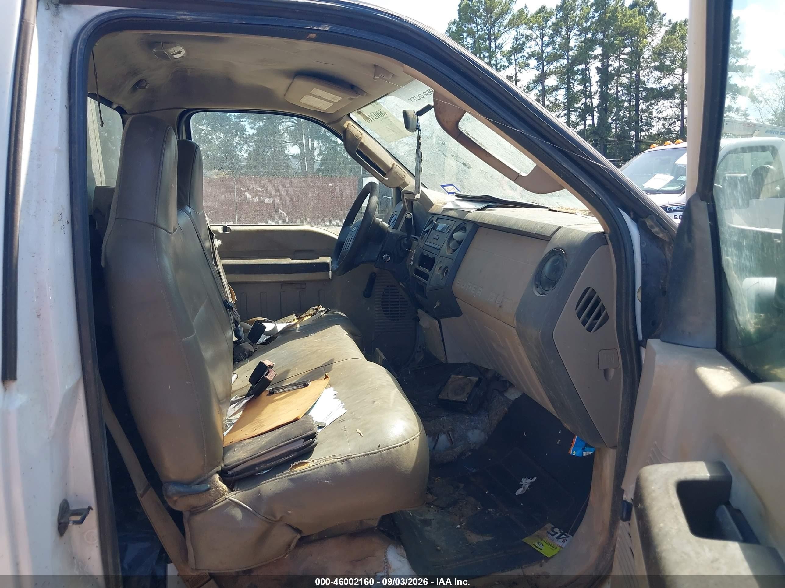2008 Ford F-250 Xl/xlt White vin: 1FTNF20548EC86798