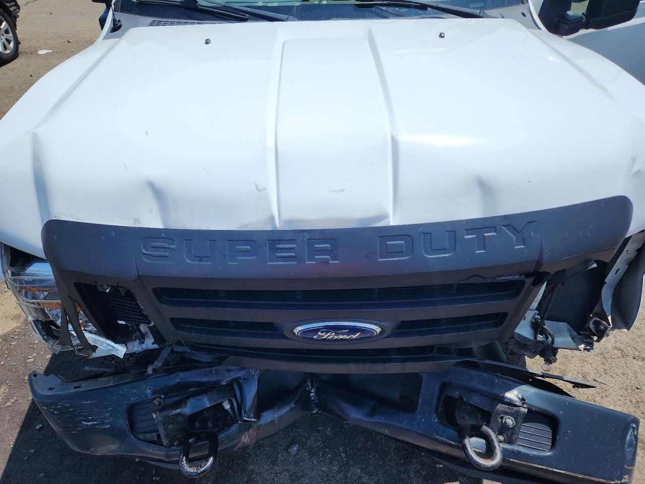 2008 Ford F250 Super Duty White vin: 1FTNF20548EE51331
