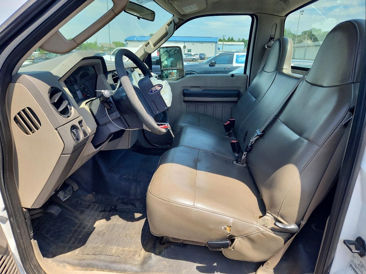 2008 Ford F250 Super Duty White vin: 1FTNF20548EE51331